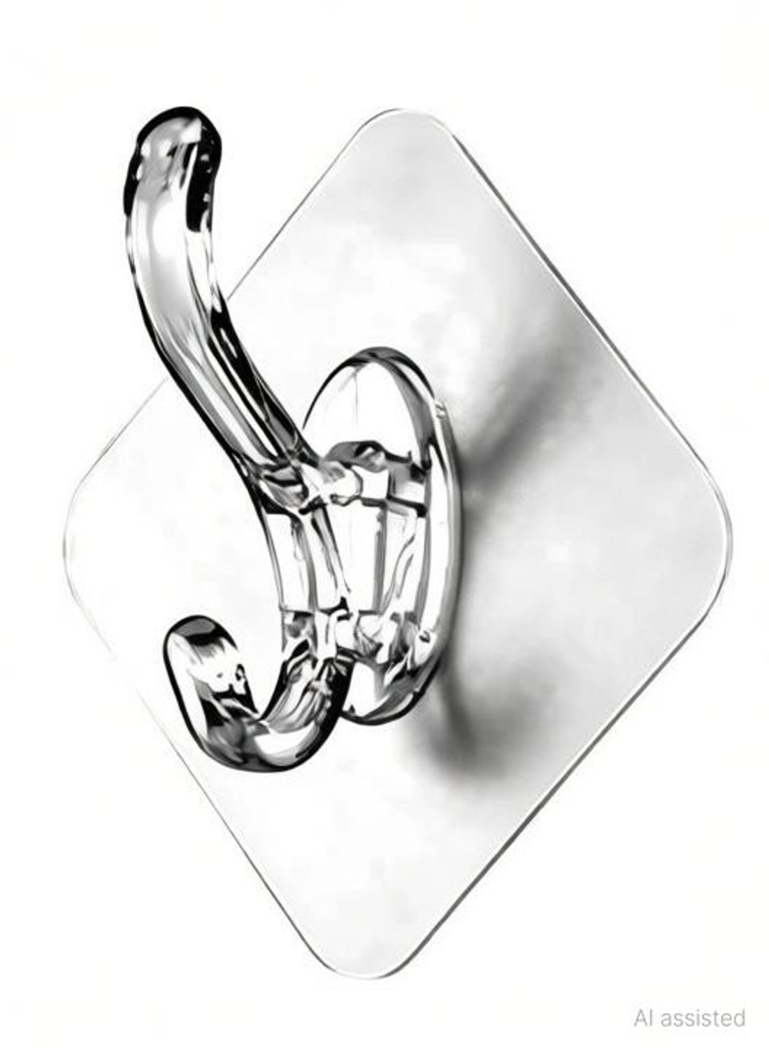Image of Xena wall adhesive hook heavy duty stick on removable picture Hook 8