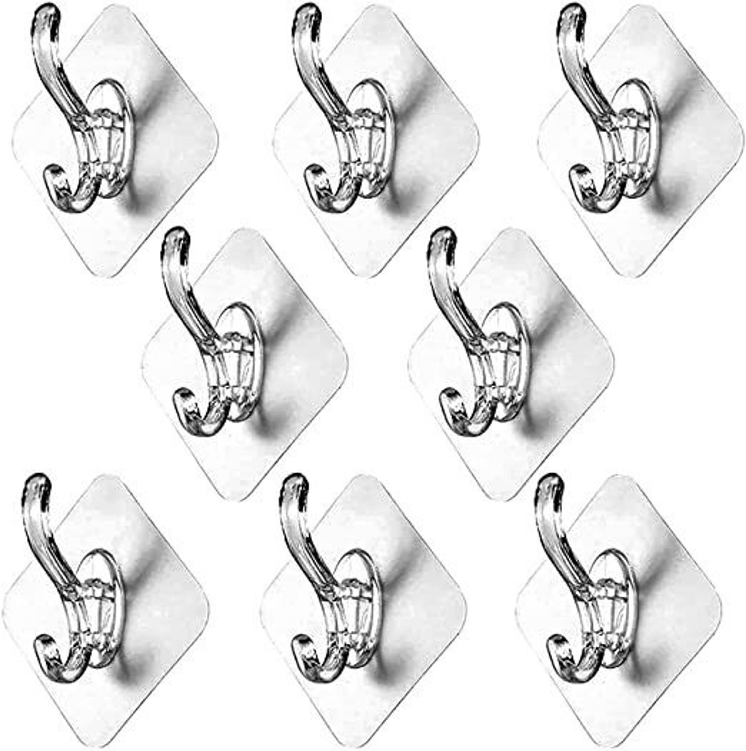 Image of Xena wall adhesive hook heavy duty stick on removable picture Hook 8