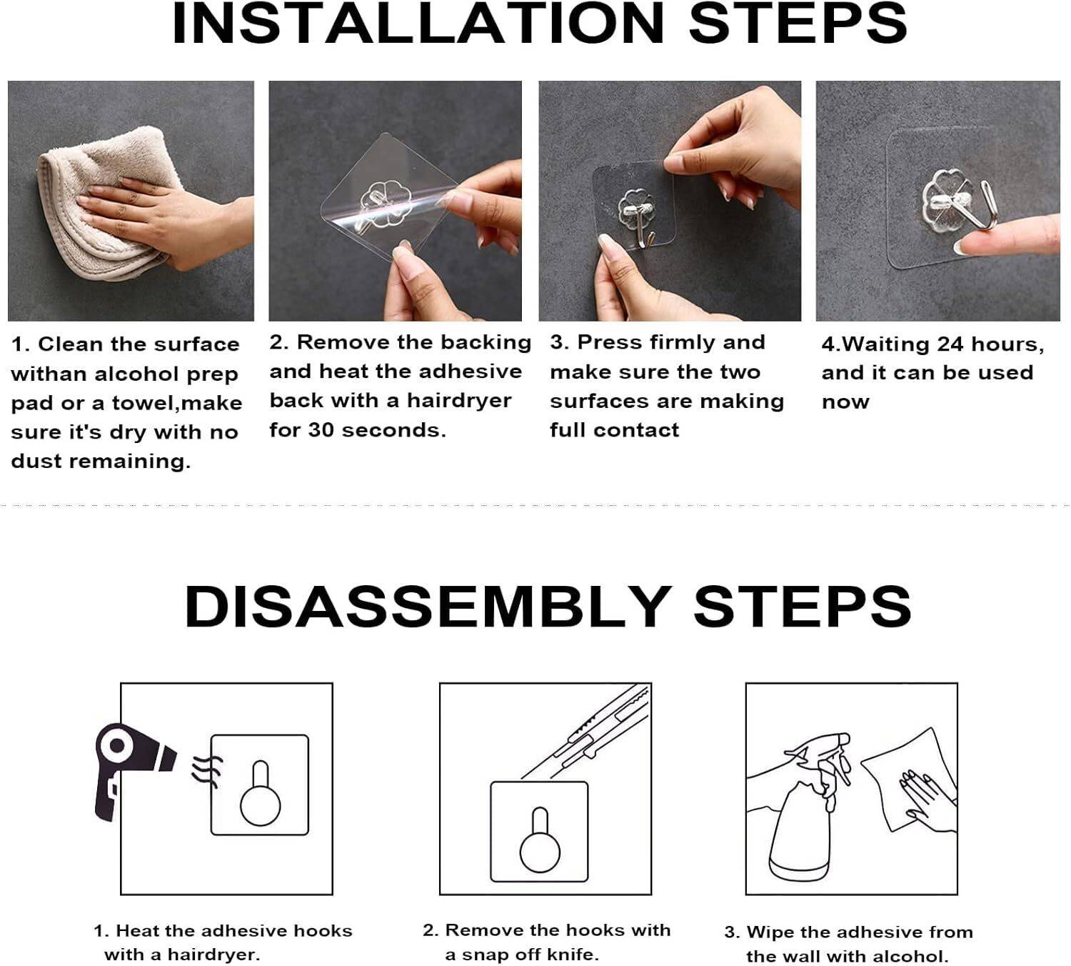 UNIZOR Strong Adhesive Wall Hook 30 - Image 5