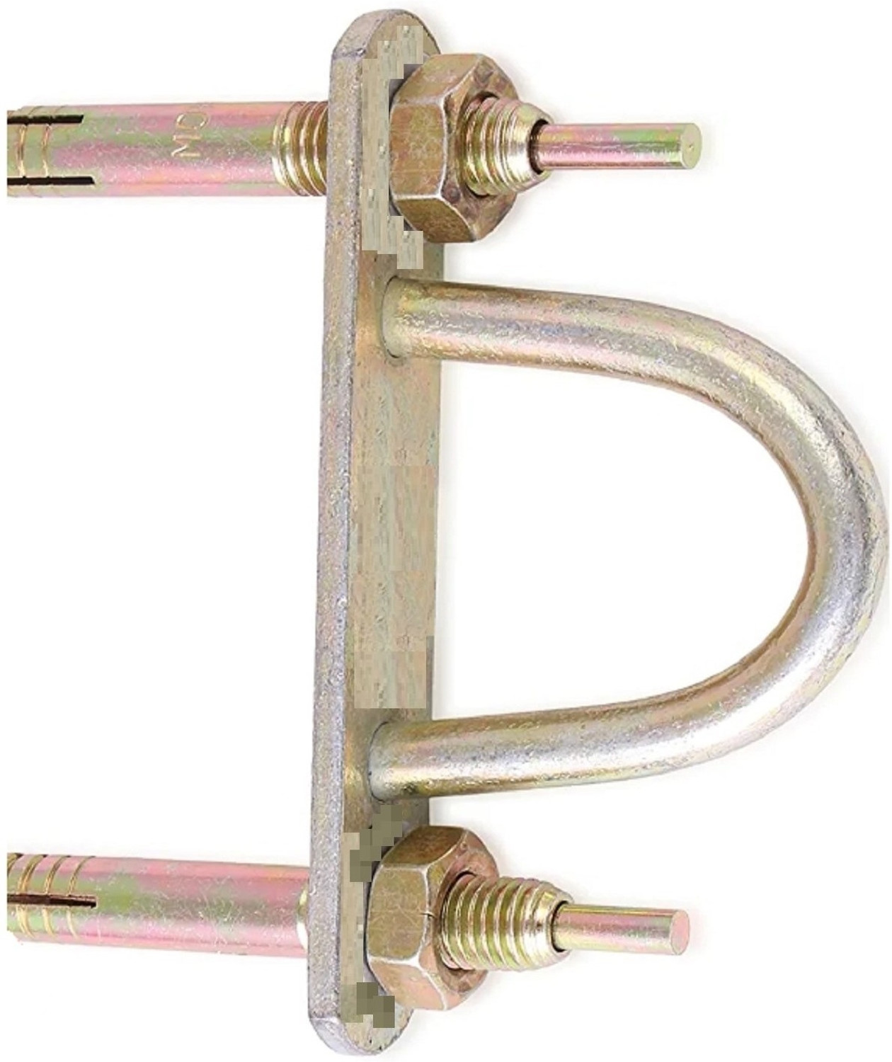 Image of Q1 Beads D-Hook Hanger with Fasteners 10X100 mm for Hanging Ceiling Fan or Jhoomer swing Hook 1