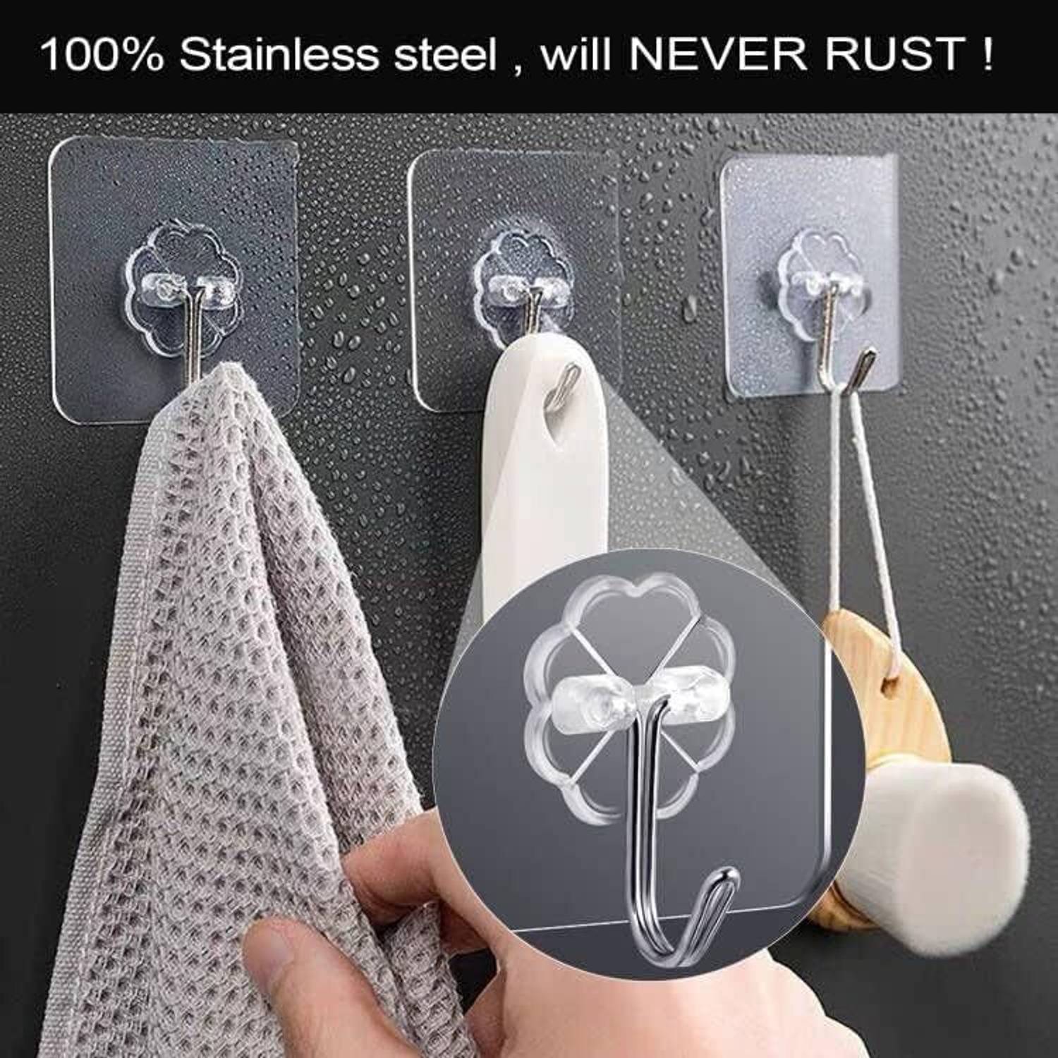 UNIZOR Strong Adhesive Wall Hook 30 - Image 4
