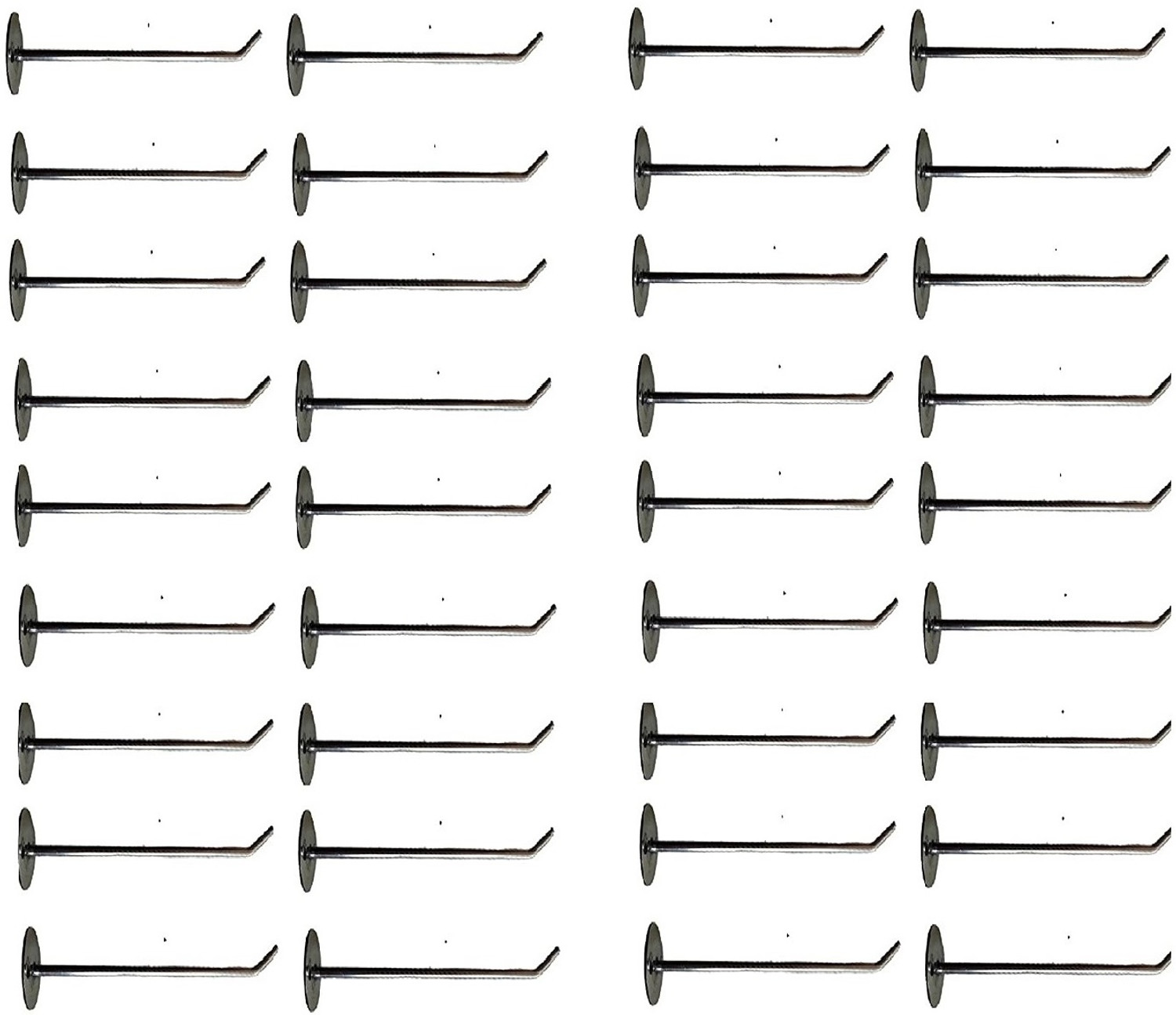 Image of Q1 Beads 6 inch inch Stainless Steel Display Hooks for Mobile Shop & Counter Display Hook 1