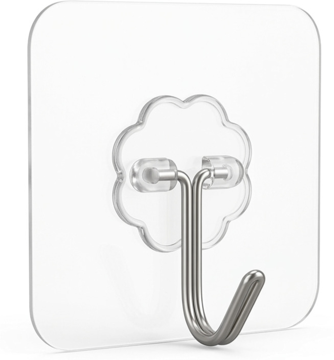 Image of KHODALEWAY Self Adhesive Wall Hooks Strong Waterproof Pack of 40 Hook 40
