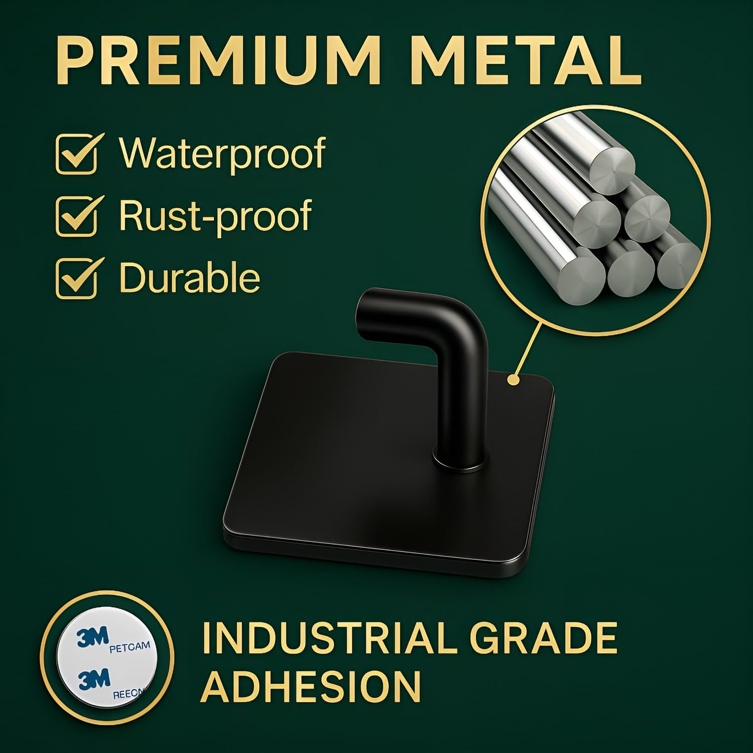 Image of DALUCI Metal Wall Hooks for Hanging Heavy Items Hook 4