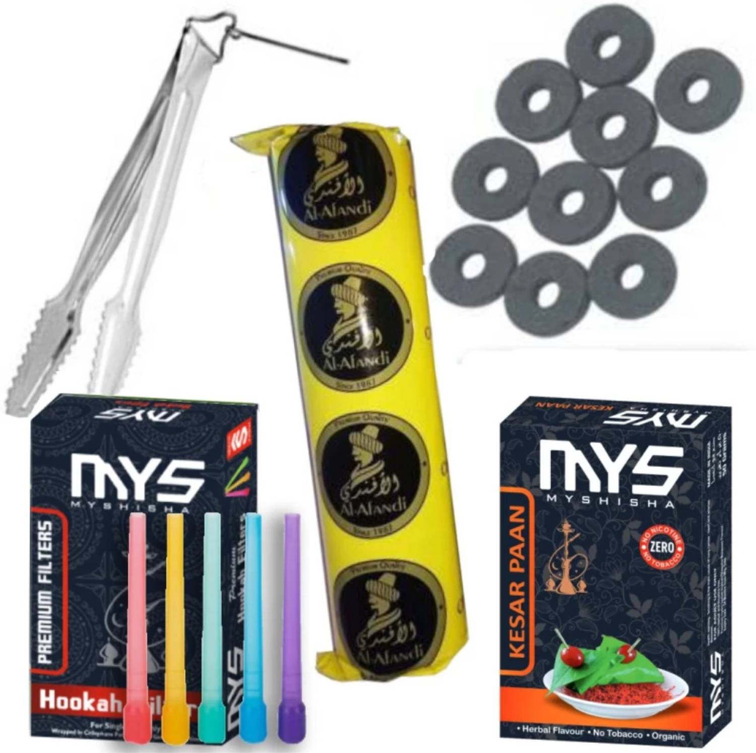 ALL.NATION.IMPEX 5 mouthtipes Paan Ras Hookah Flavor