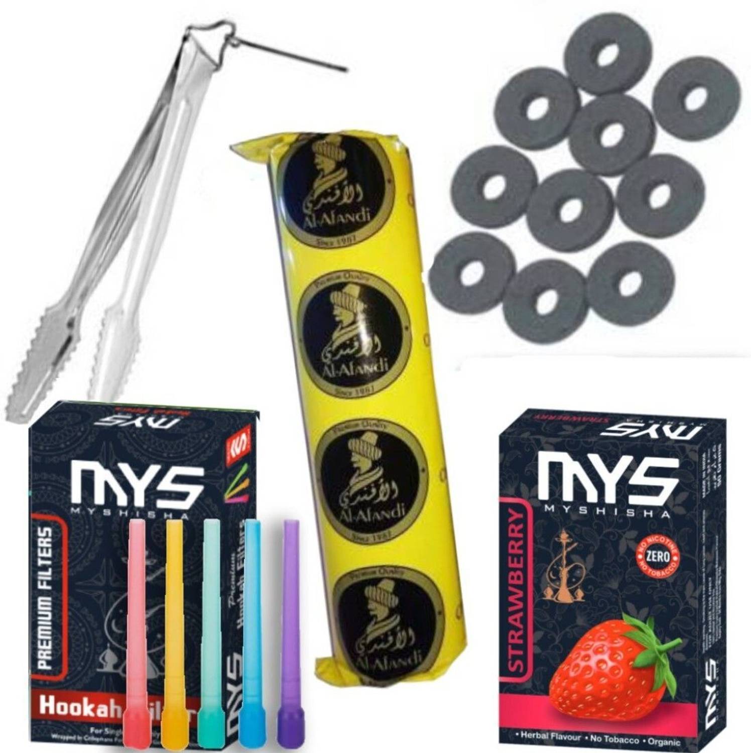 ALL.NATION.IMPEX Six flavour pack Strawberry Hookah Flavor