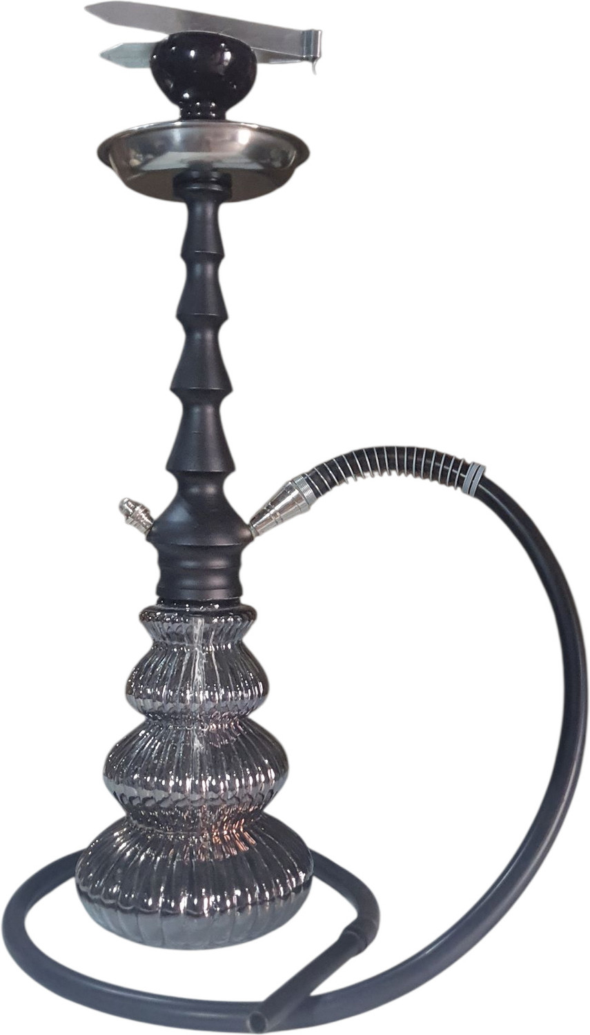 Image of Atm manufacturer 21 inch Luna Hookah with silicon pipe for extra smooth and dence flow. 21 inch Aluminium Hookah