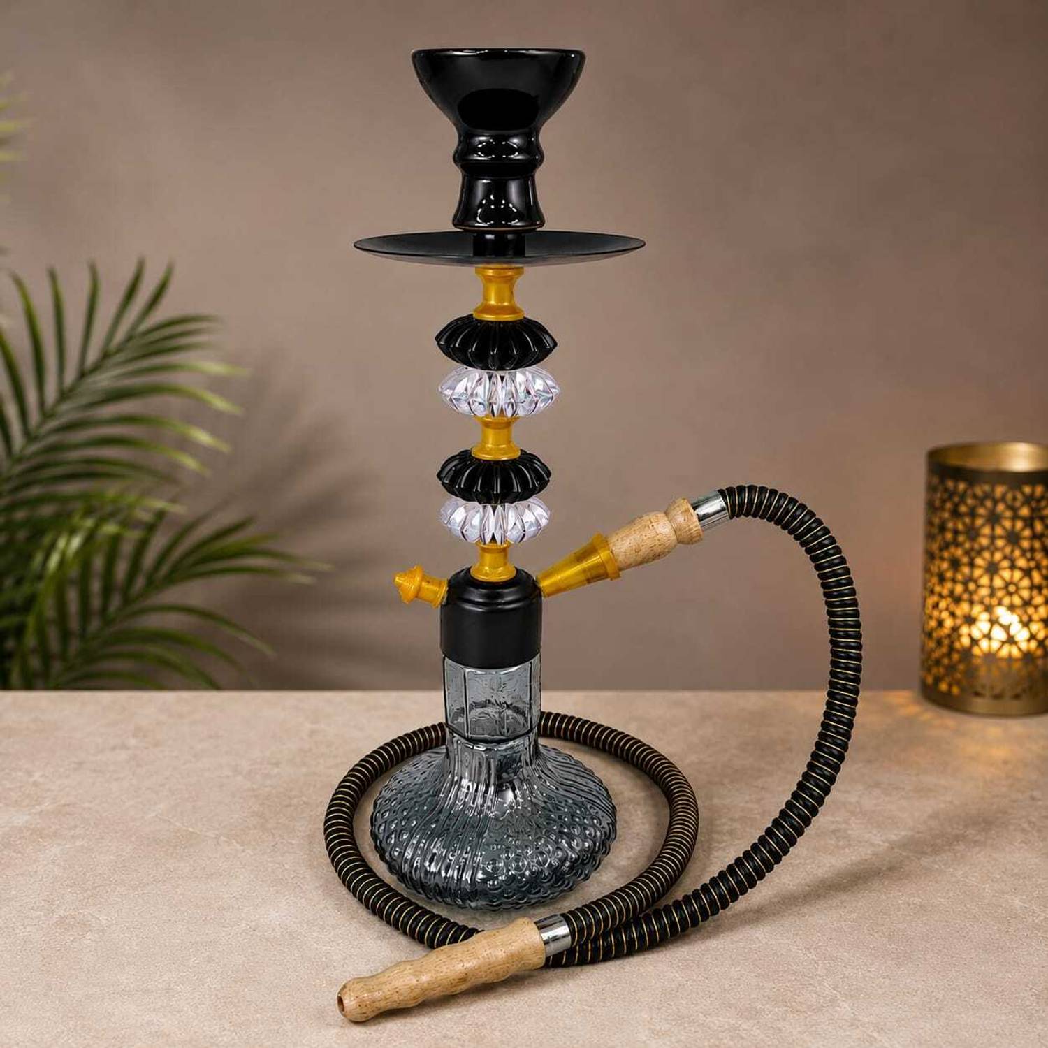 FUMIFY Phantom Gold 14.5 inch Iron Hookah - Image 2