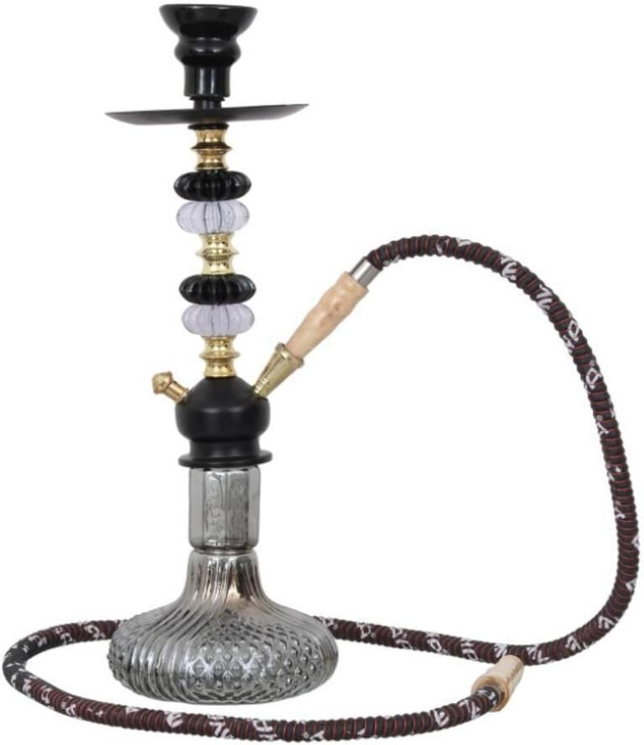 Image of ALL.NATION.IMPEX Premium Designer Crystal Style 15 inch Glass Hookah