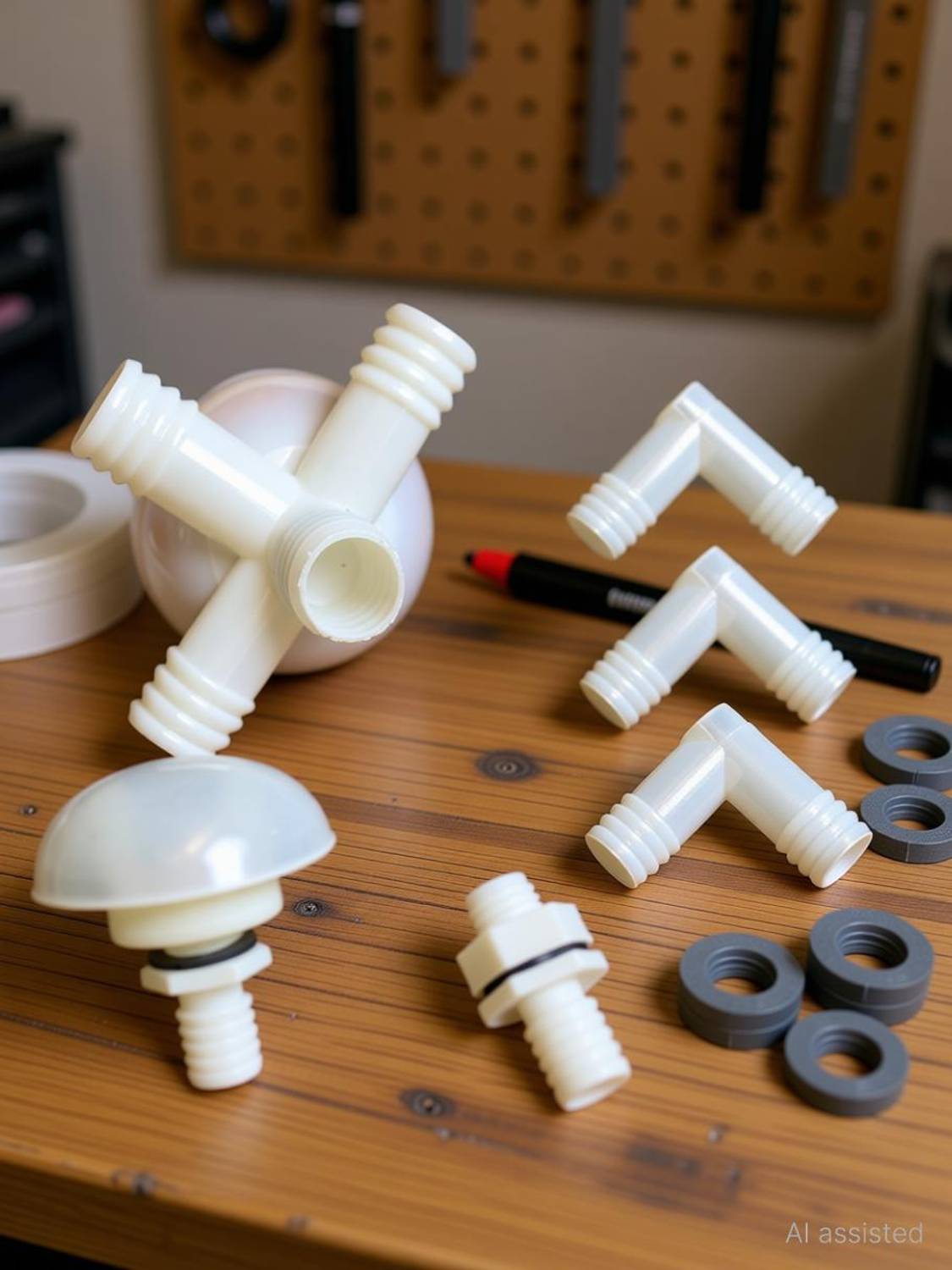 Ovicart Water Cooler Hose Pipe Connector Jointer Coupler 1 Set Hose Connector