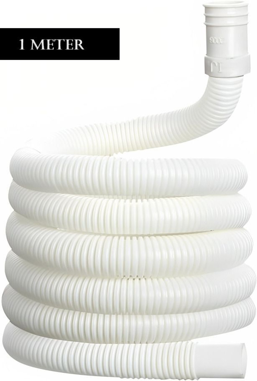 Image of Episkey OUTLET 1M Washing Machine Drain Pipe Heavy Duty PVC Outlet Hose | Flexible & Leak-Proof Hose Pipe