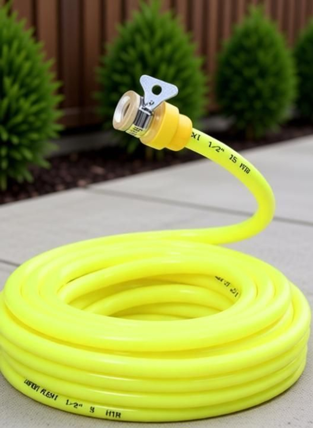 Image of UGAOO Flexi Water Hose PVC Pipe with Leak-Proof Tap Adaptor (15 m) | Heavy Duty Pipe Flexi Water Hose PVC Pipe with Leak-Proof Tap Adaptor Hose Pipe