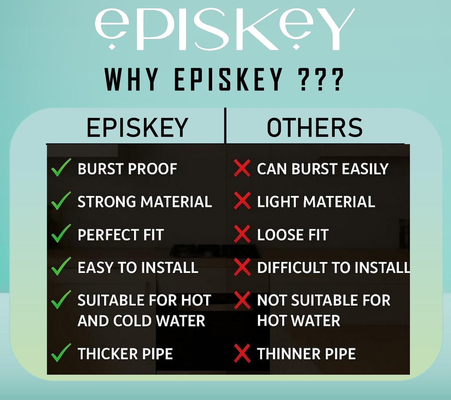 Image of Episkey OUTLET 3M Washing Machine Drain Pipe Heavy Duty PVC Outlet Hose | Flexible & Leak-Proof Hose Pipe