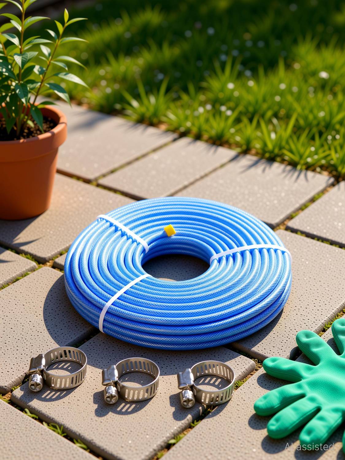 Agriansh Hose Pipe Heavy Duty PVC Water Hosepipe Used For Battery Operated Doublemotor Sprayer Pump Hose Pipe