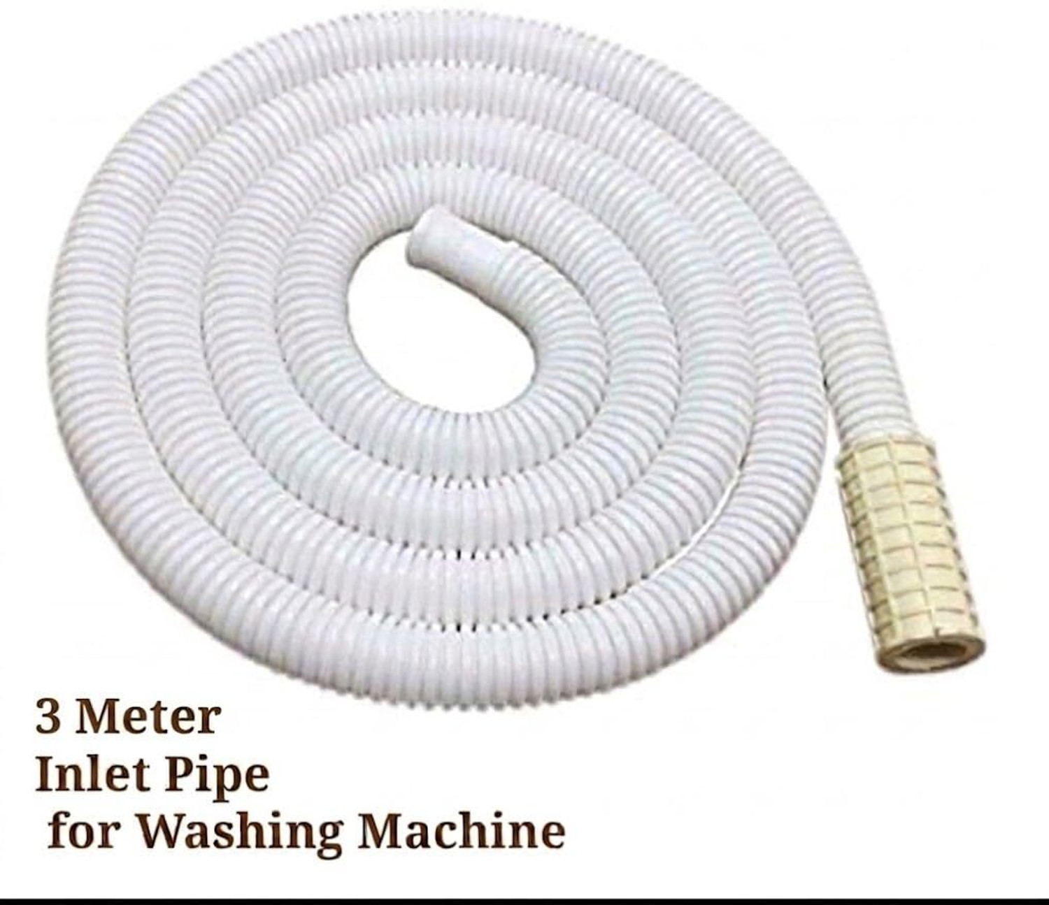 Image of SRA Accountant 3 Meter Washing Machine Semi Inlet Pipe & Outlet Pipe Combo Automatic Washing Machine Pipe (Inlet+Outlet) Hose Pipe