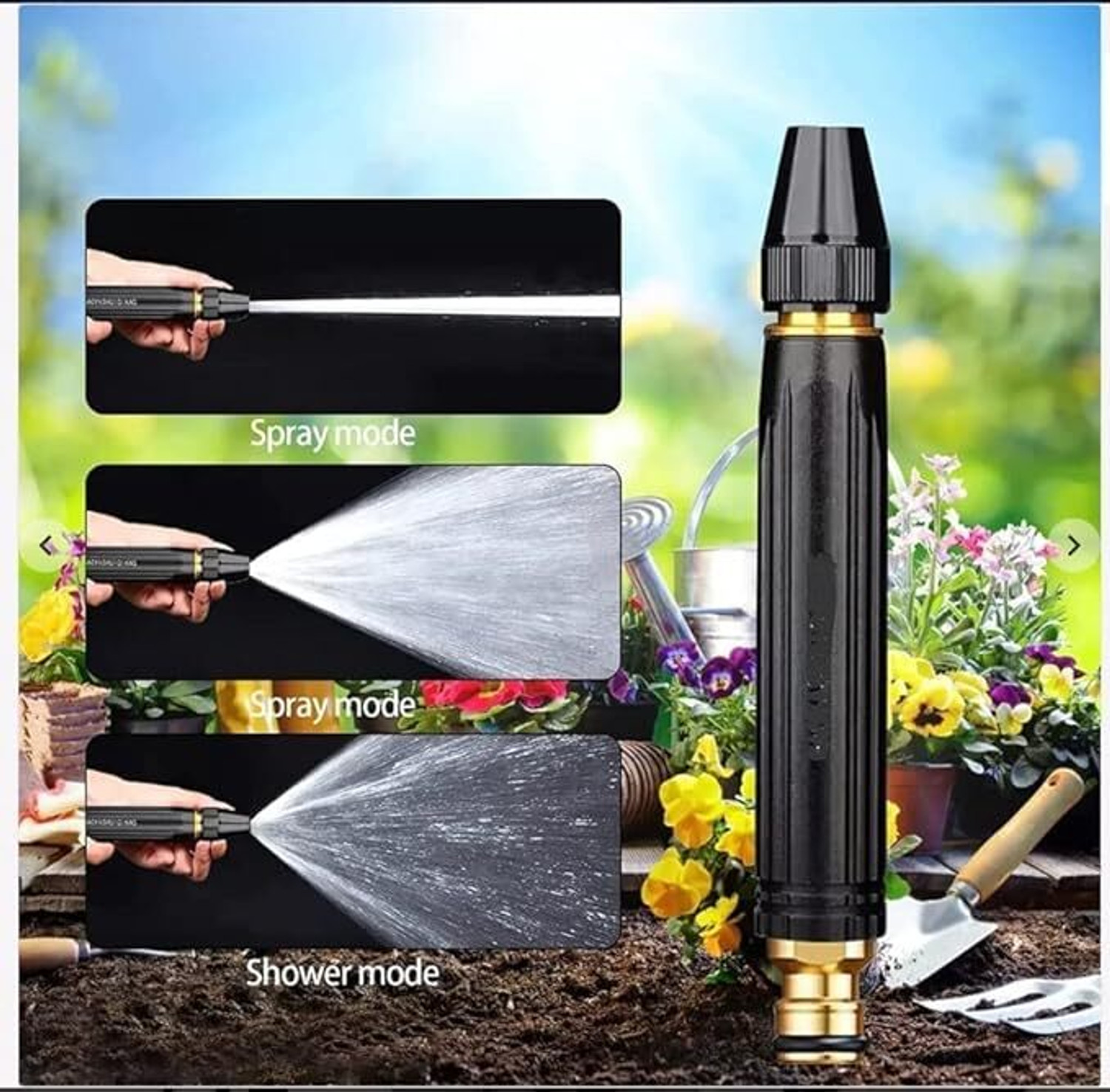 AHYRA 20Mtr 0.5 inch water Pipe for Car Wash, with Hose Connector ...