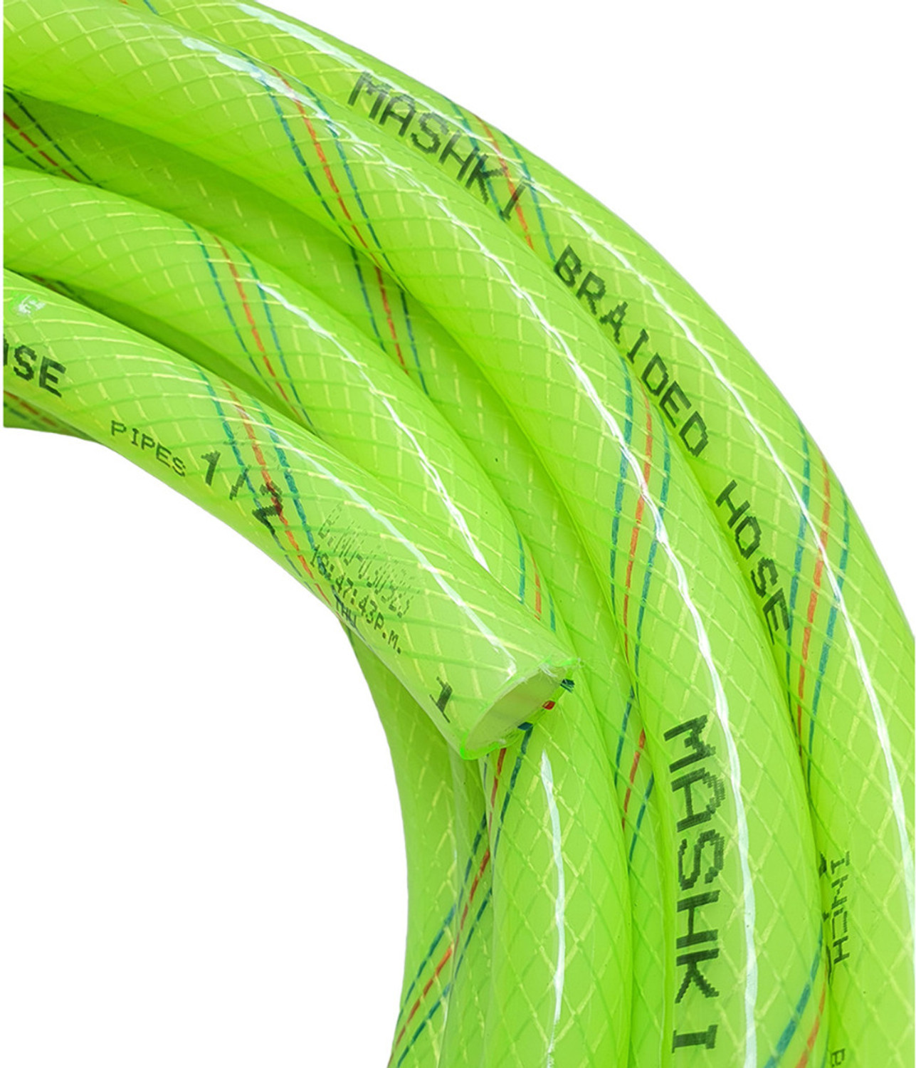 Image of MASHKI 10 Meter (32.5 Feet) 3 Layered Braided Pipe With 8 Pattern Water Spary Gun For Gardening, Car washing, Home Use, Pet Wash Etc Hose Pipe