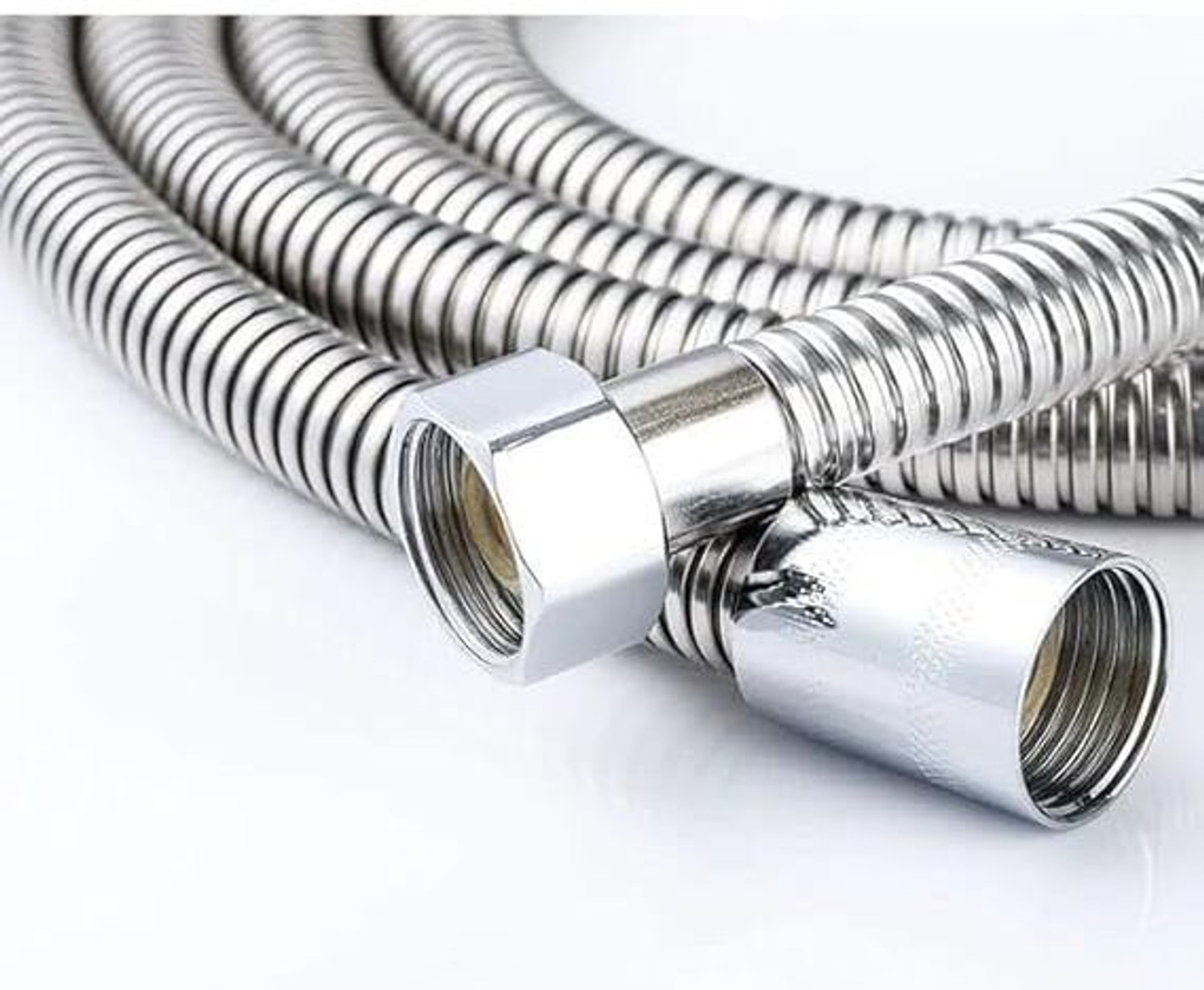 Image of Ayufixit 1mtr SS flexible shower tube pipe For Health Faucet