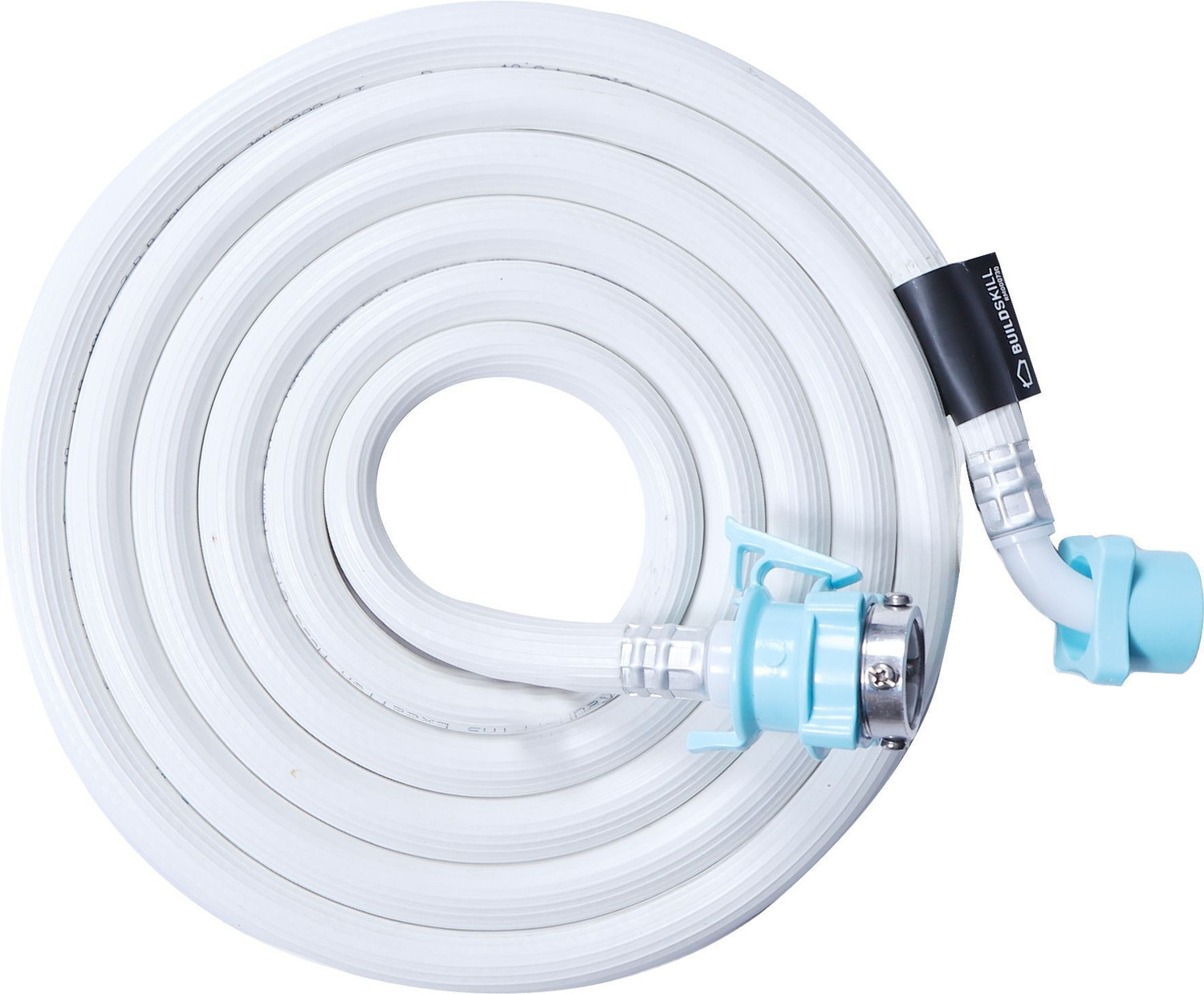 Image of BUILDSKILL BAWMIN03M 3M automatic washing machine inlet pipe | burst proof | with tap adaptor Hose Pipe