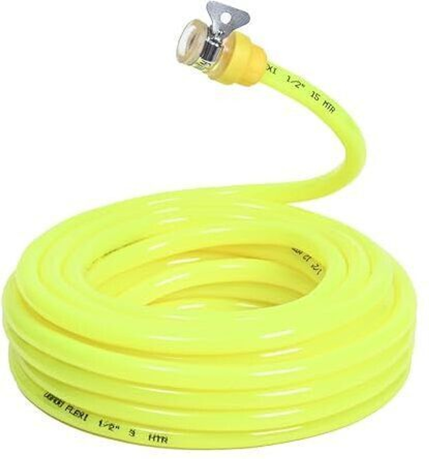 Image of UGAOO Flexi Water Hose PVC Pipe with Leak-Proof Tap Adaptor (15 m) | Heavy Duty Pipe Flexi Water Hose PVC Pipe with Leak-Proof Tap Adaptor Hose Pipe