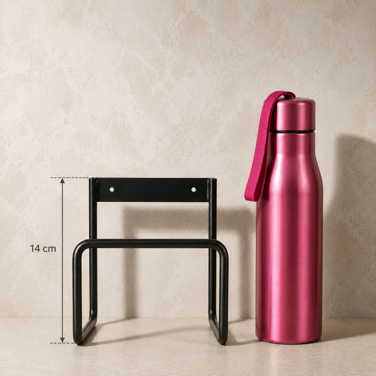 Image of Udyanika Hose Pipe Holder Wall Mount | Heavy Duty Water Pipe Stand | Rust Proof Garden Hose Stand