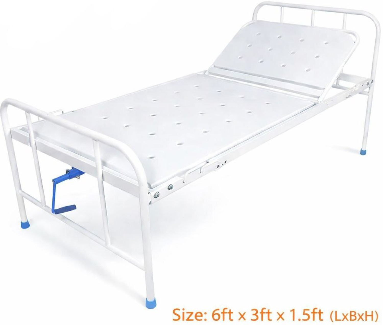 Image of APOLLO HOSPIZONE Iron, Steel, Anodized Iron, Foam, Galvanized Steel Speciality Hospital Bed