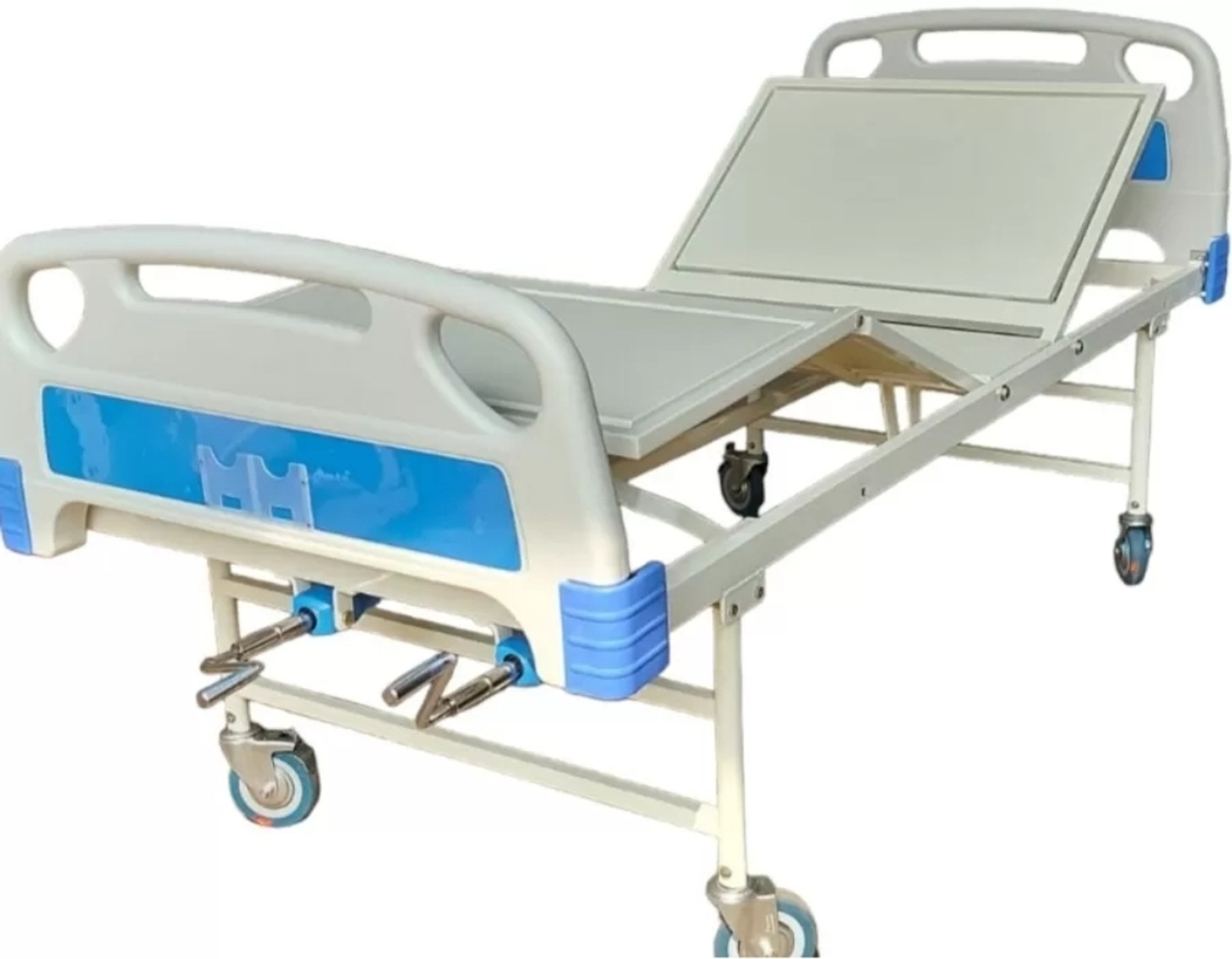 Image of MF HOSPICARE Galvanized Steel, Iron Manual Hospital Bed