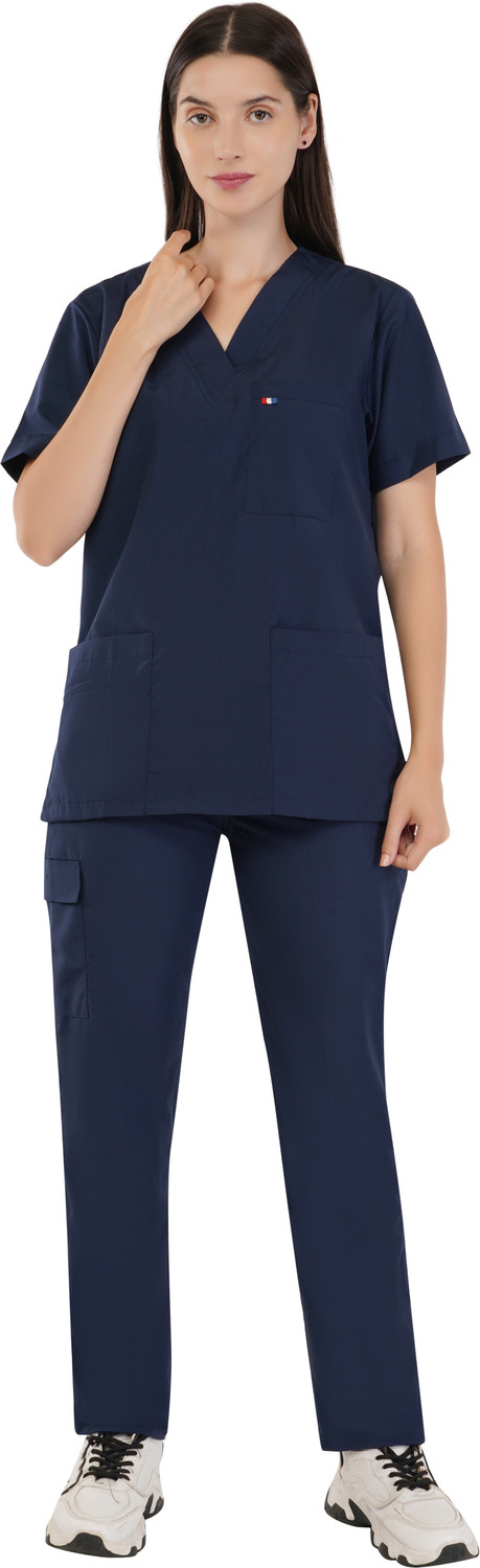 Image of PRAGATI TRENDS ElIte Unisex Scrub Suit | Pants & Shirts Hospital Scrubs | Gown Hospital Scrub