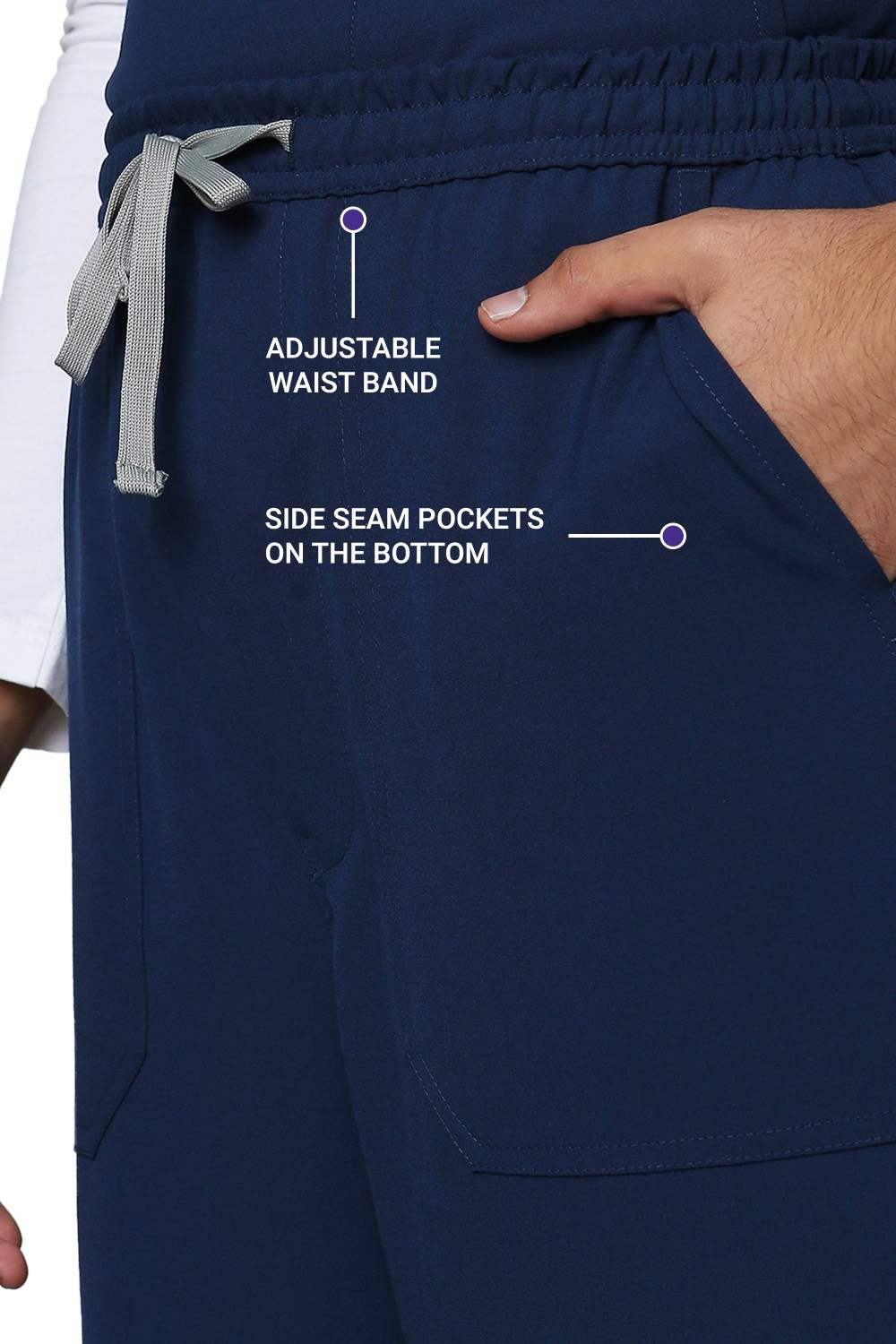 Knya Med Ecoflex Men's Active Scrubs Set - Image 4