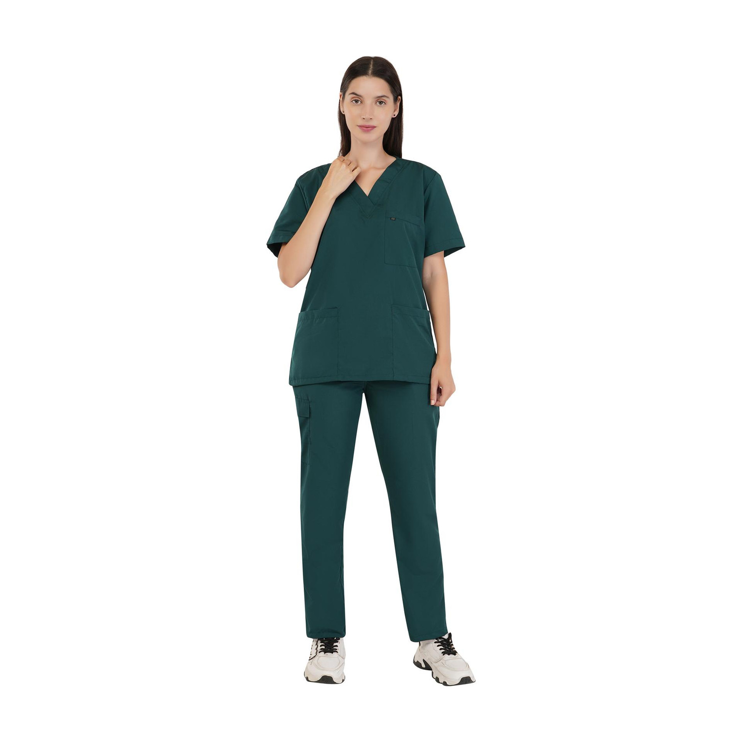Image of PRAGATI TRENDS Elite Unisex Scrub Suit | Pants & Shirts Hospital Scrubs | Gown Hospital Scrub