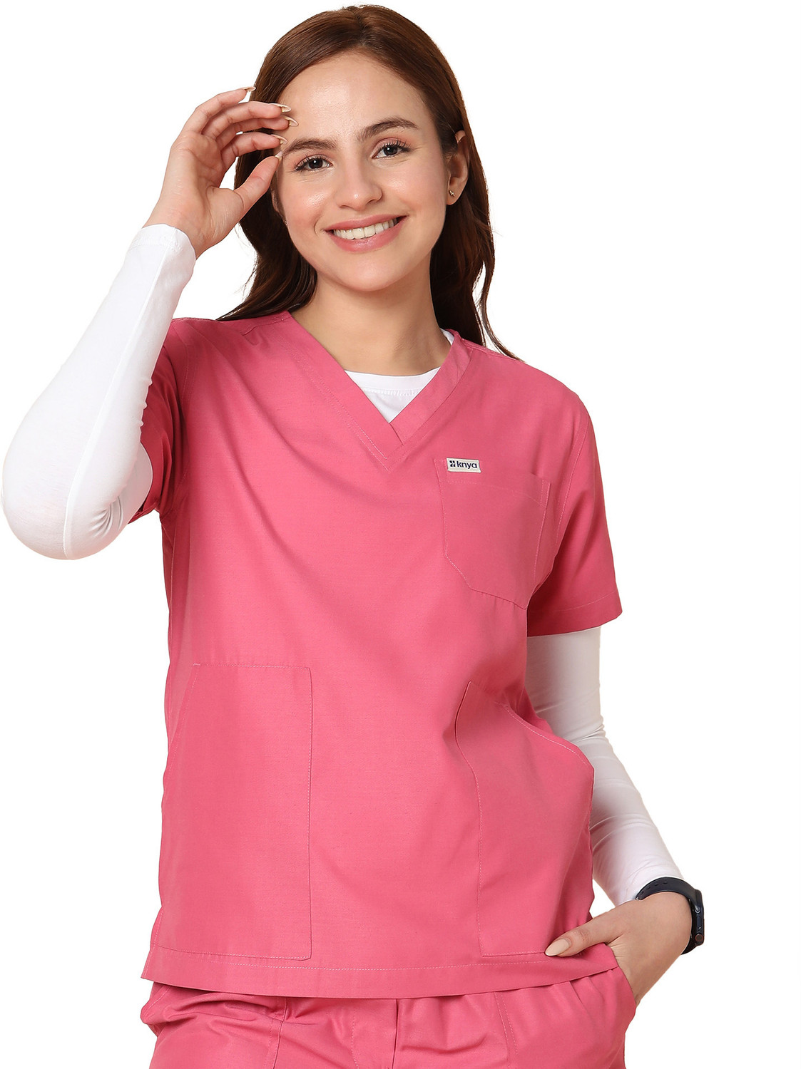 Image of KNYA New Gen|5 pocket| Womens Scrubs Pant, Shirt Hospital Scrub