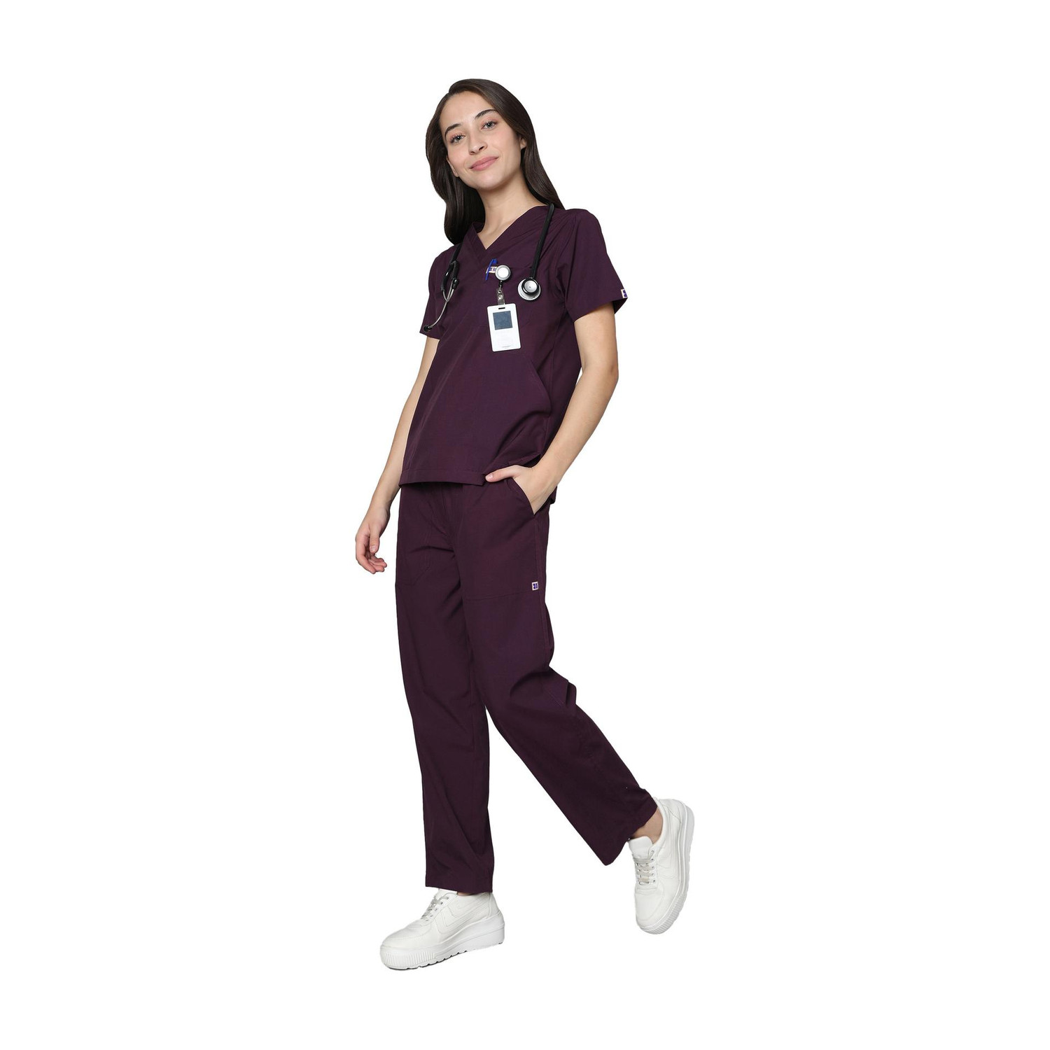 Image of KNYA - Women's Scrub Suit | Pant, Shirt Hospital Scrub