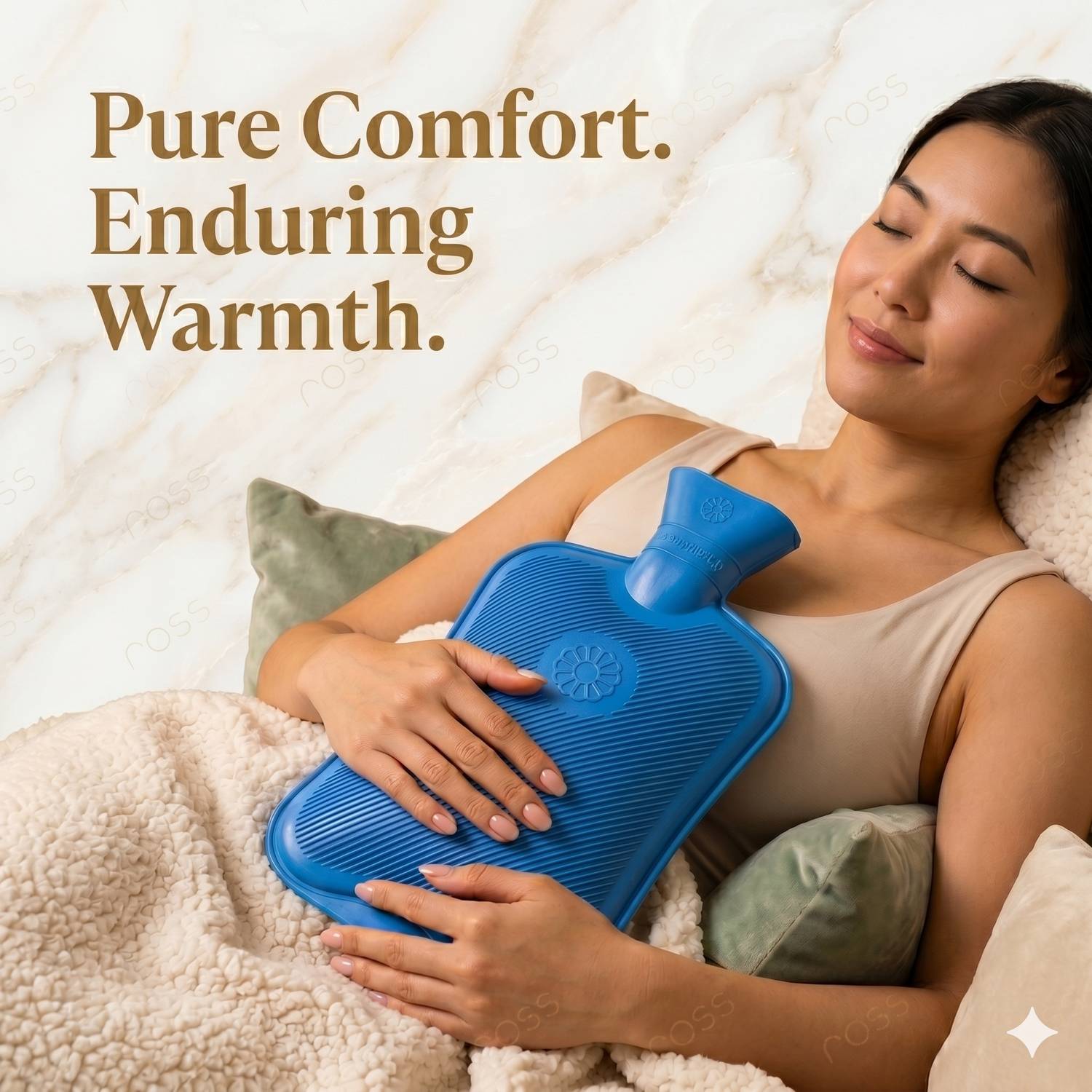 Paramount 2L Hot Water Bag for Pain Relief - Image 2