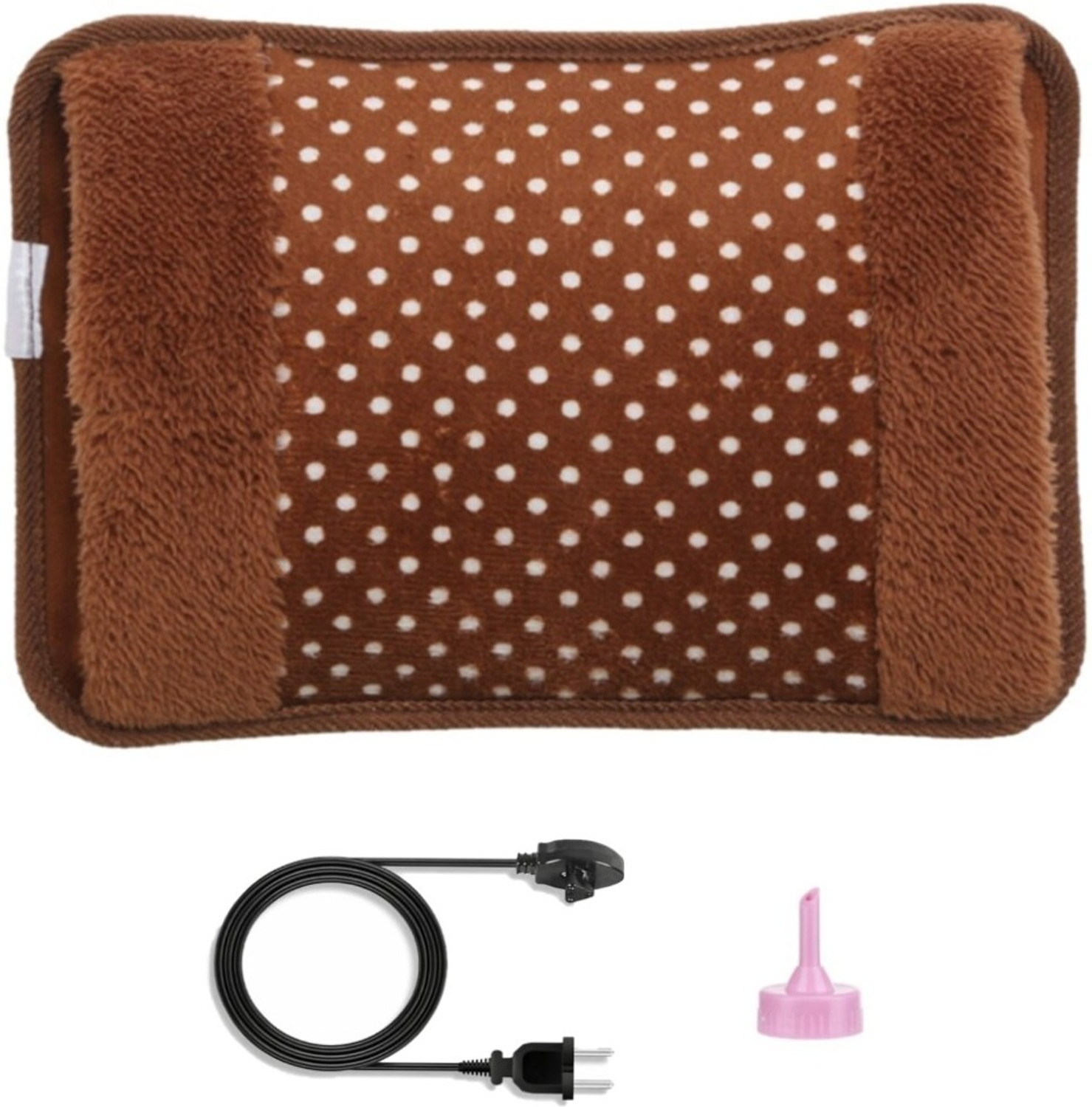 Image of Fluent Electric Hot Water Bag for Periods joint back stomach pain relief Warm Bag Electrical 1 L Hot Water Bag