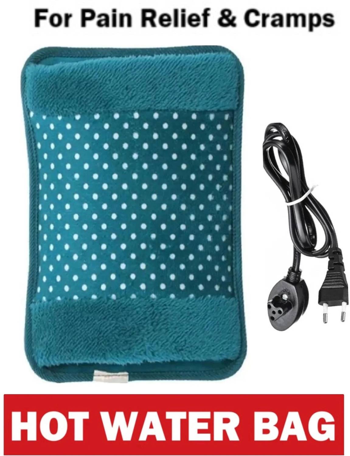 AELENCY Reusable Electric Hot Water Bag for Joint Pain Relief & period cramps Hot water bag electric for cramps and joint pain relief 1001 ml Hot Water Bag