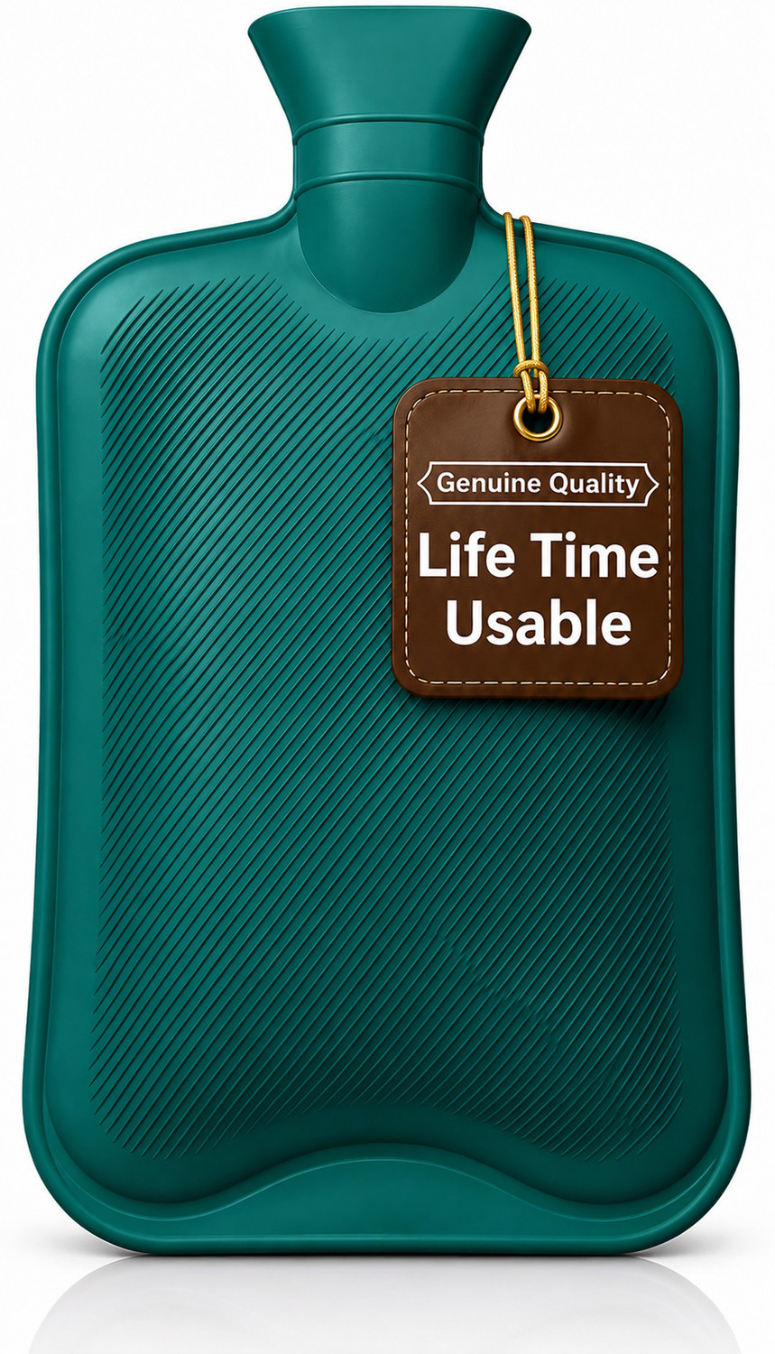 Image of HEAREAL HEALTH CARE Hot Water Bag (2 litre) Non Electric Rubber Heating Bottle Non Electrical 1 L Hot Water Bag
