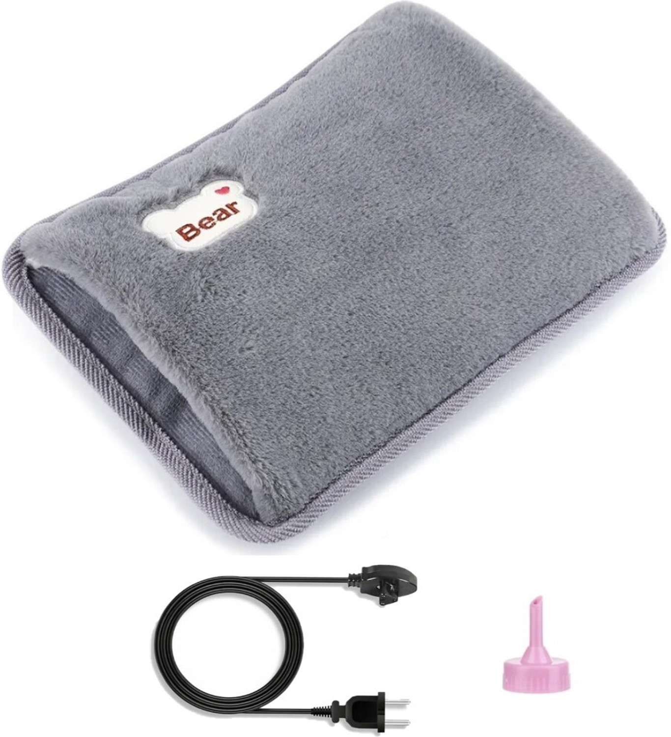 Image of Fluent Electric Hot Water Bag for Periods joint back stomach pain relief Warm Bag Electrical 1000 ml Hot Water Bag