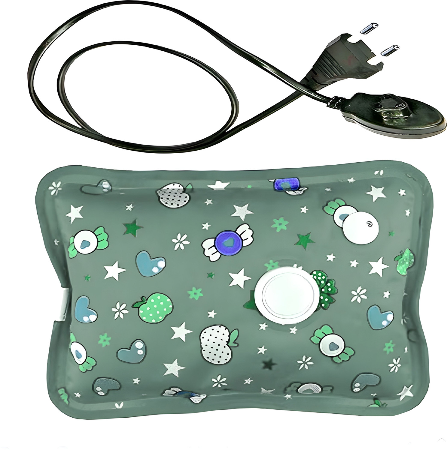 Image of CRETO Electric Winter Special Heating-Pouch /Heating Bag PVC Electric 1 L Hot Water Bag