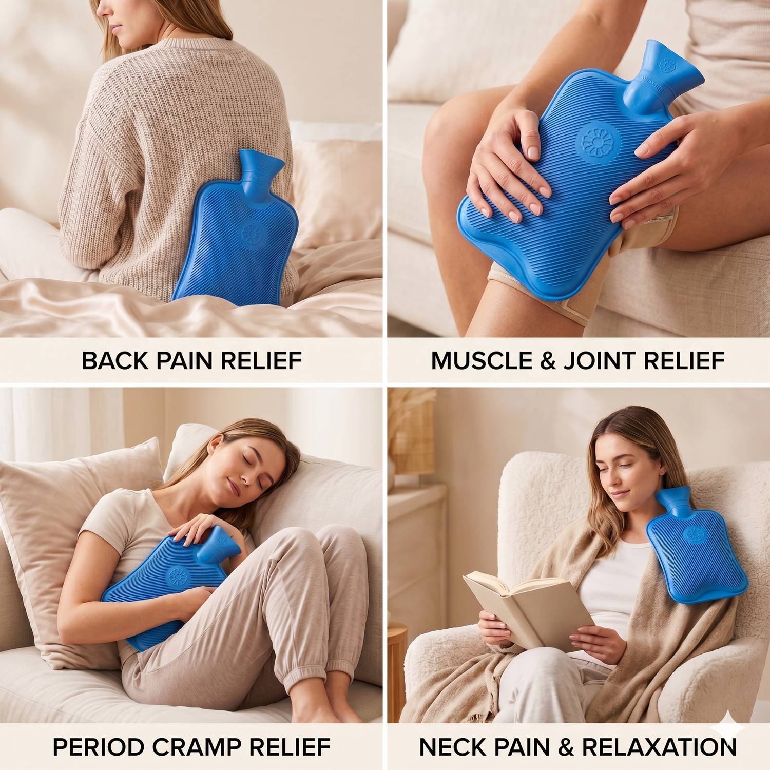 Paramount 2L Hot Water Bag for Pain Relief - Image 4