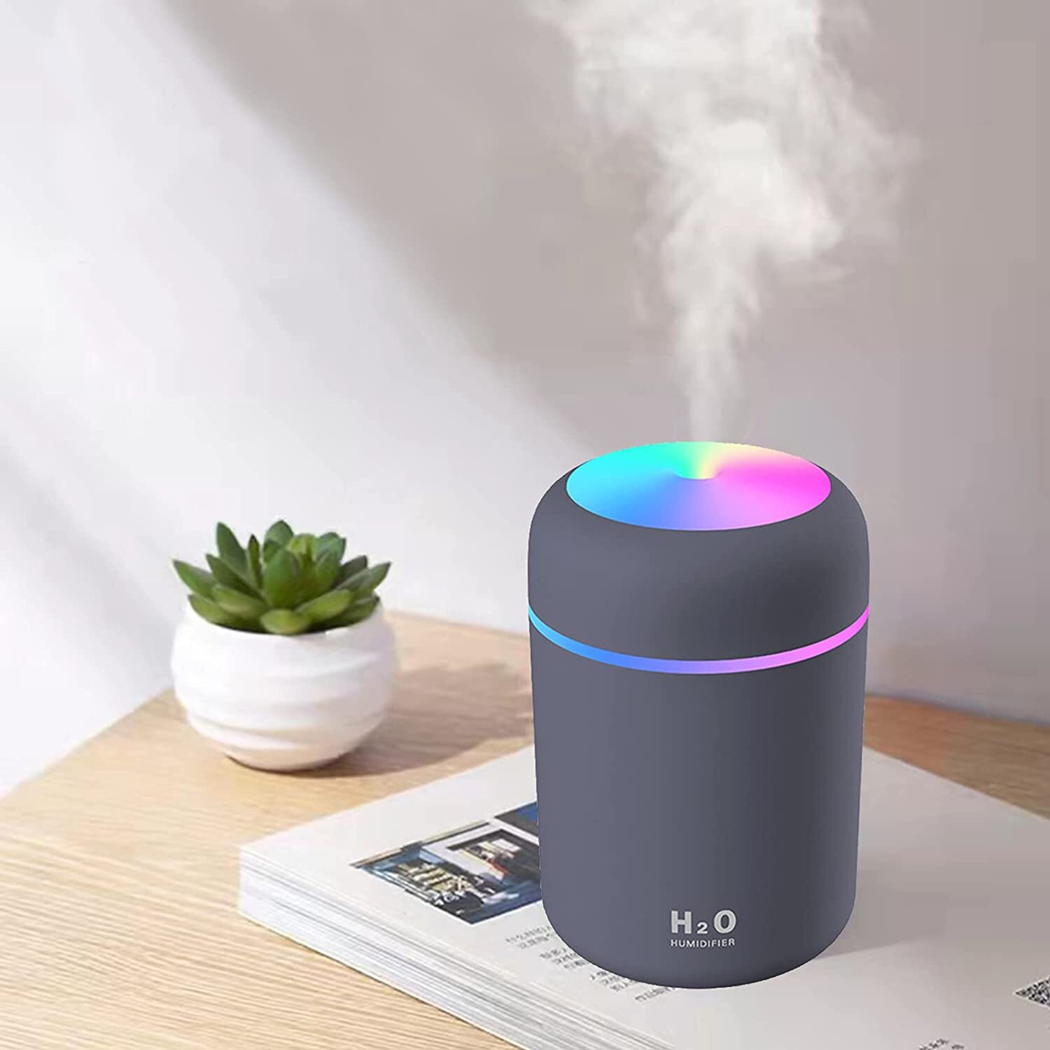 Image of Seller Zone Colorful Humidifier Portable Room Air Purifier