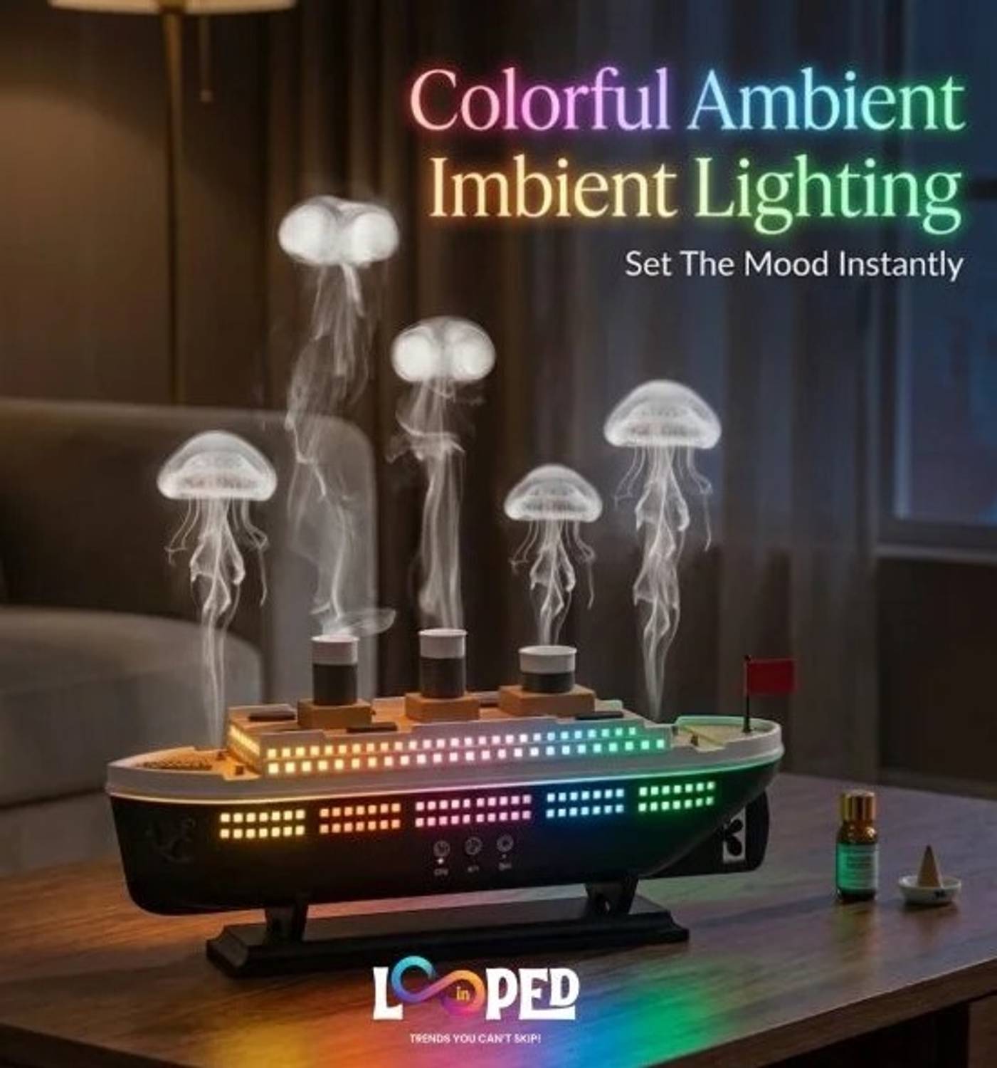 LOOPED IN Room Diffuser-Humidifier - Image 3