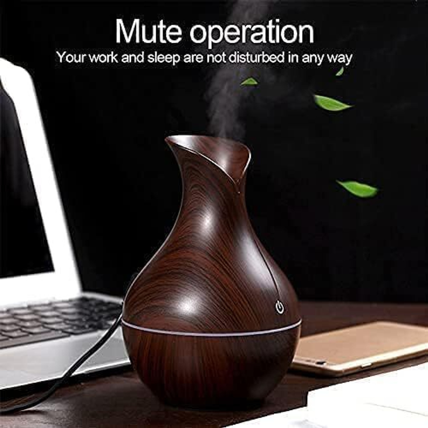 Image of VPJ Room HydroFresh Cool Mist USB Humidifier Pot with Silent Operation Humidifier