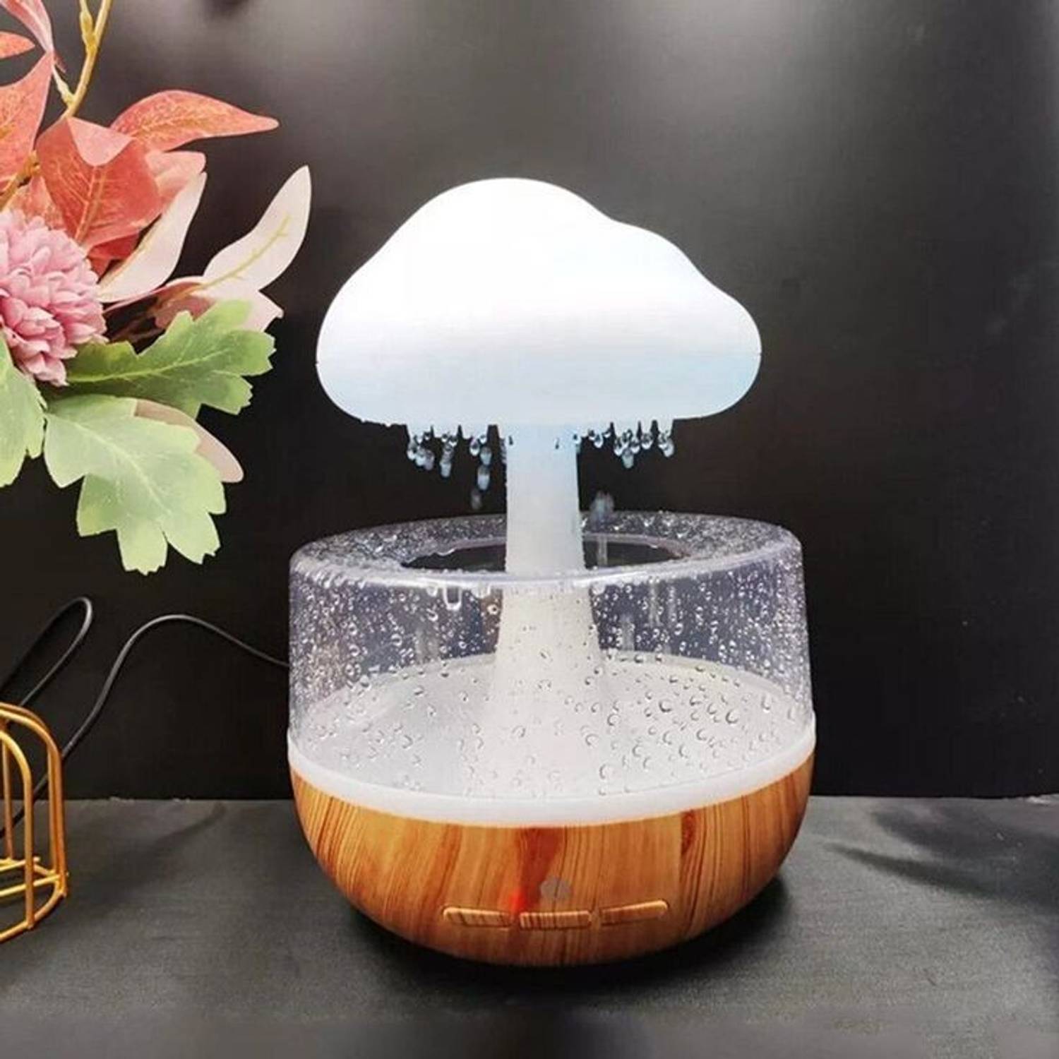 The Vogue Nation Room Mushroom Rain Humidifier Anxiety & Stress R