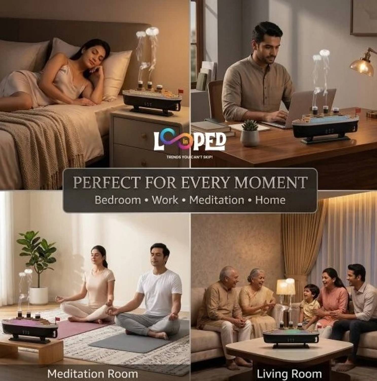 LOOPED IN Room Diffuser-Humidifier - Image 4