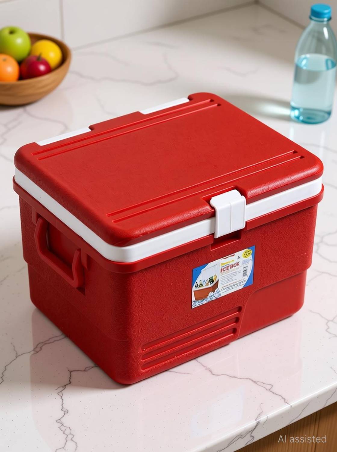 3D METRO SUPER STORE 25L Red Ice Bucket - Image 1