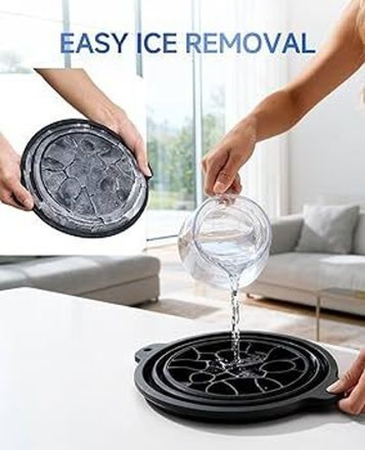 Image of Shivsham's kitchenware 1 L Silicone Ice bowl shopsy Ice Bucket