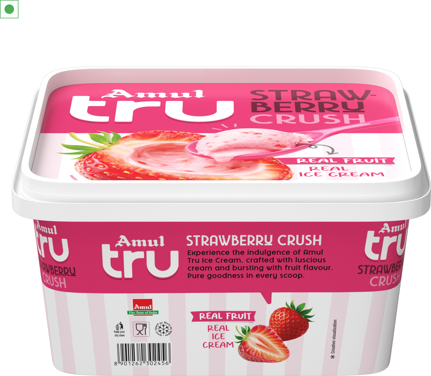 Image of Amul tru Strawberry Crush