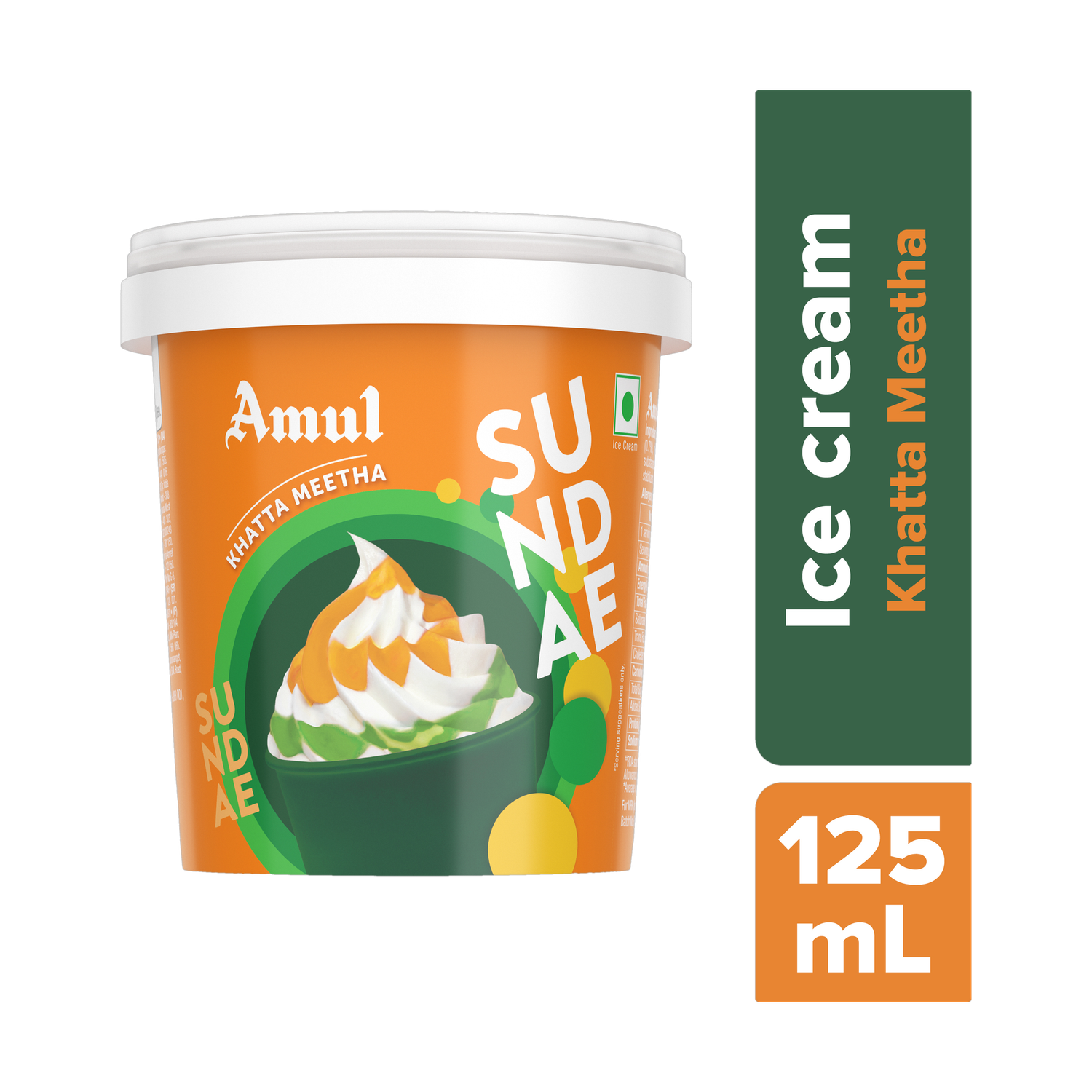 Amul Mango Sundae Khatta Meetha Ice Cream
