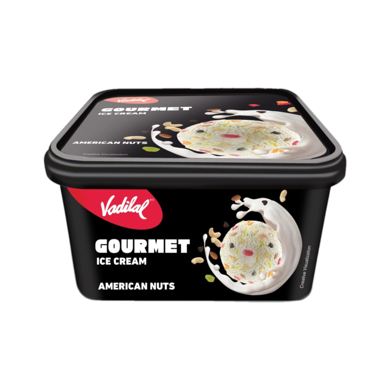 Image of Vadilal American Nuts Gourmet Ice Cream Tub