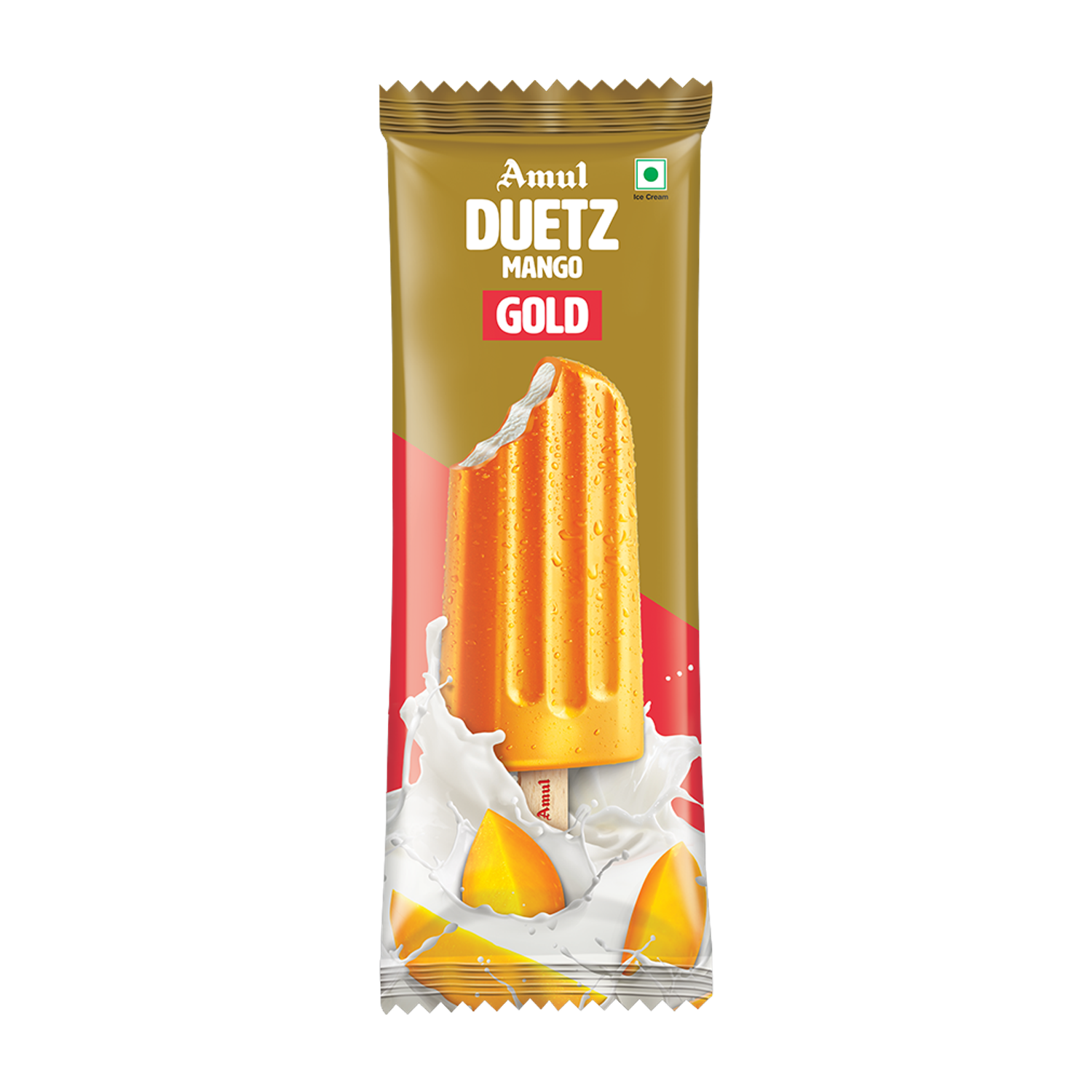 Amul Mango Duetz Gold Ice Cream Stick